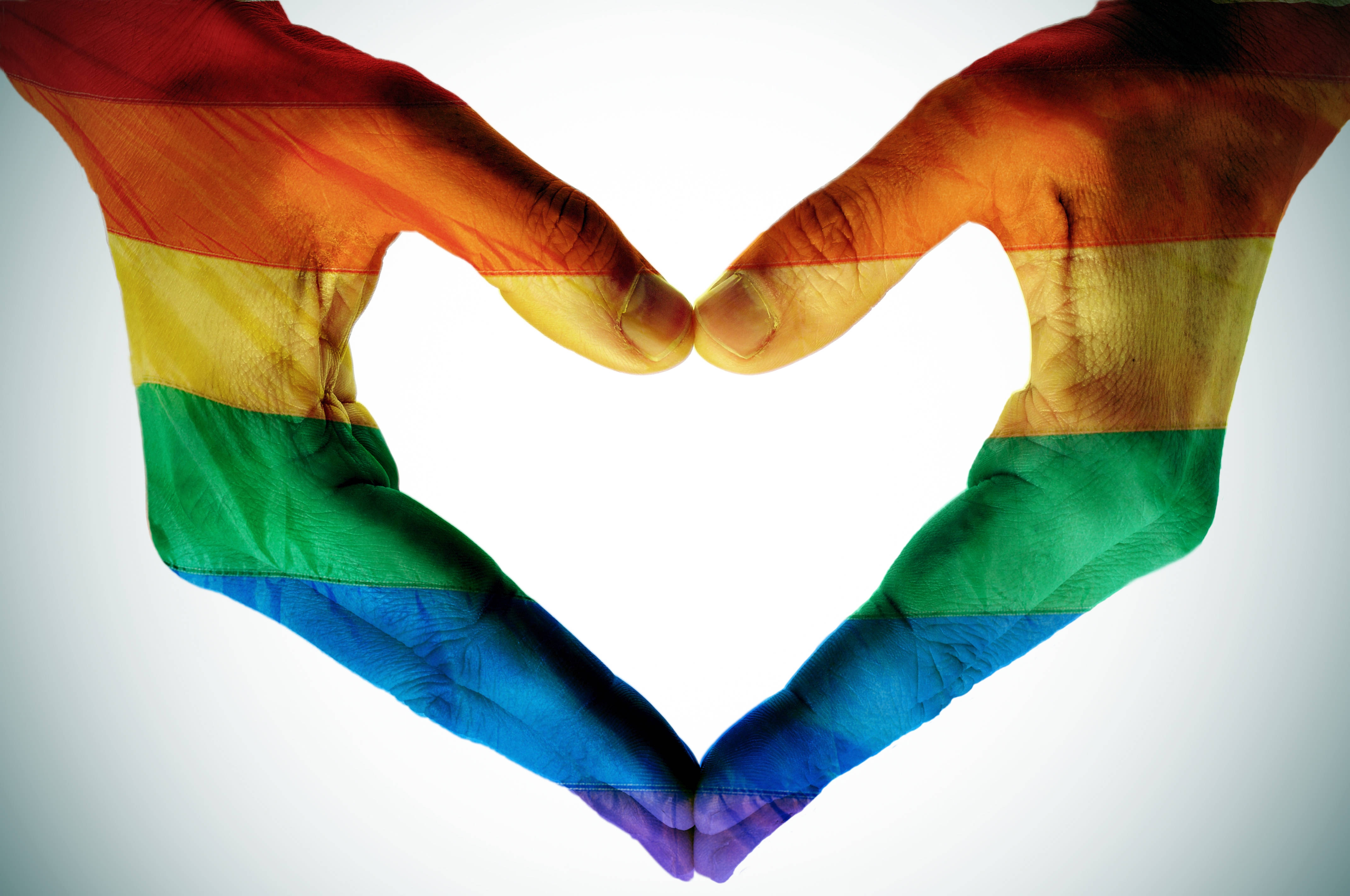 Love Is Love Hånd Hjerte Wallpapers