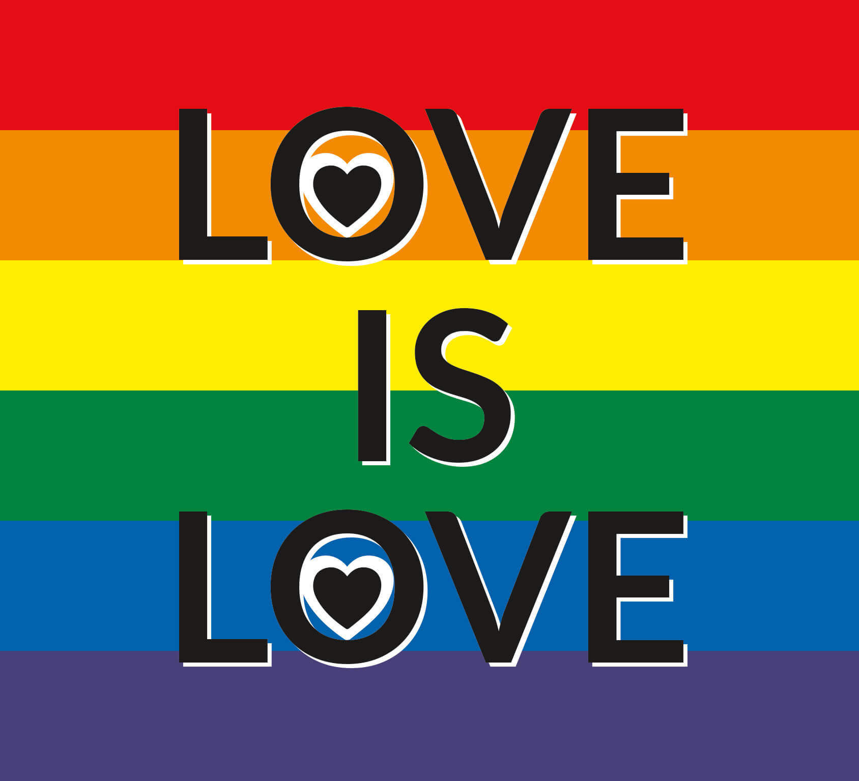 Love Is Love Regnbue Wallpapers
