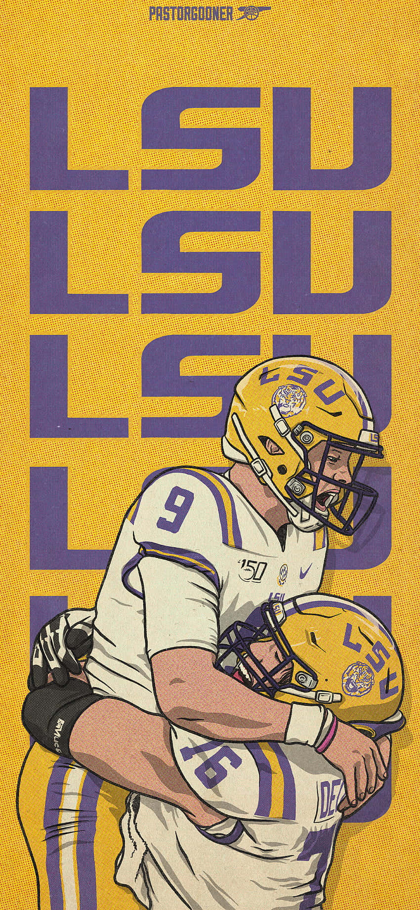 LSU Tigers brøler til sejr Wallpapers