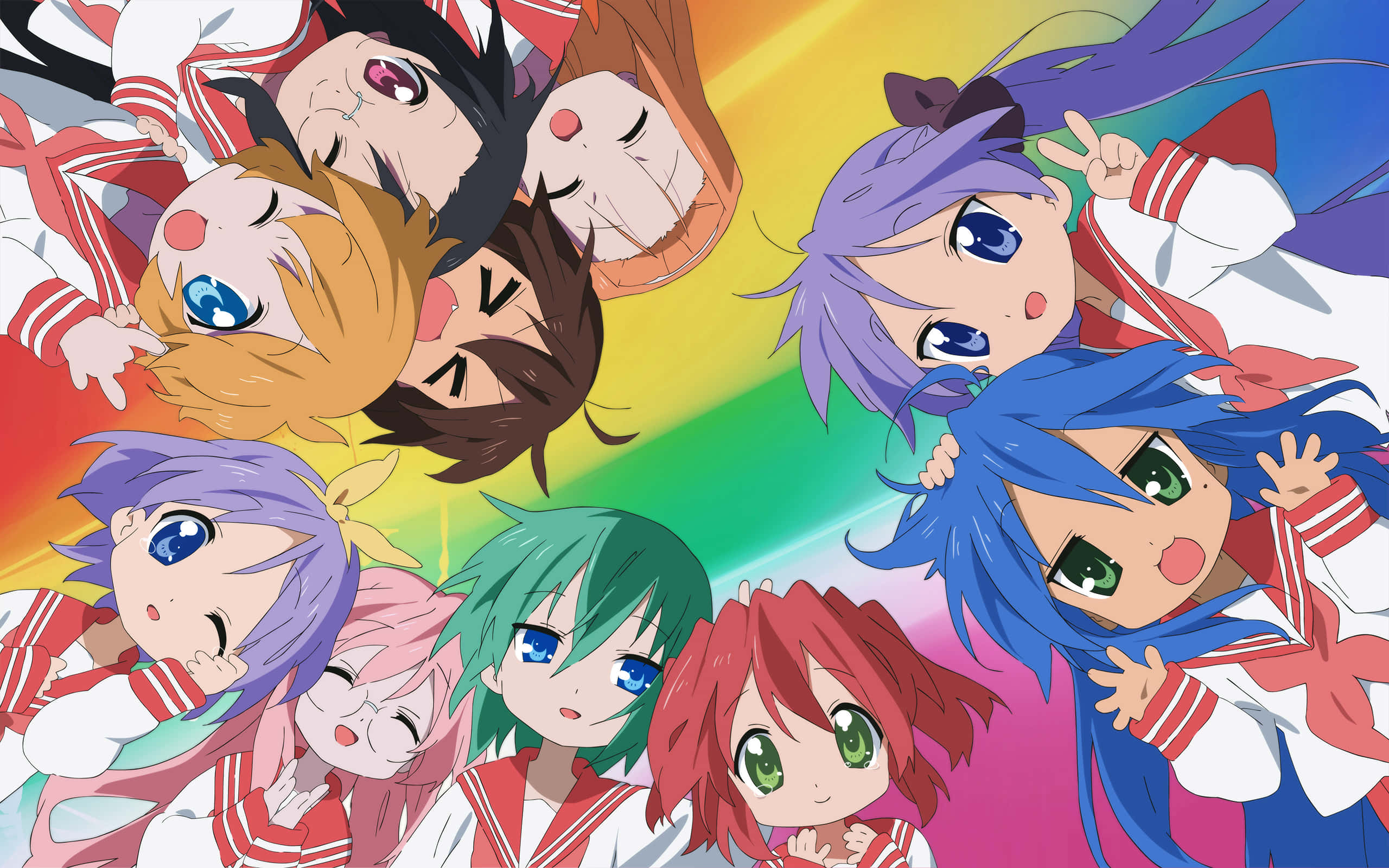 Lucky Star Anime Plakat Wallpapers