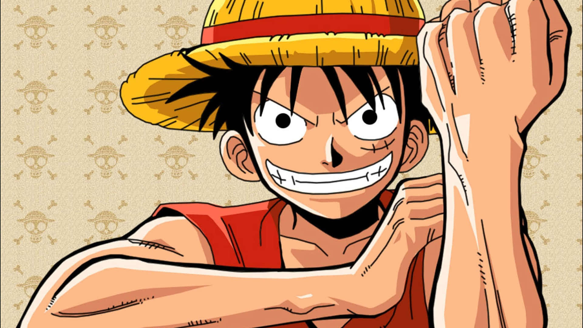 Luffy bliver piraternes konge Wallpapers