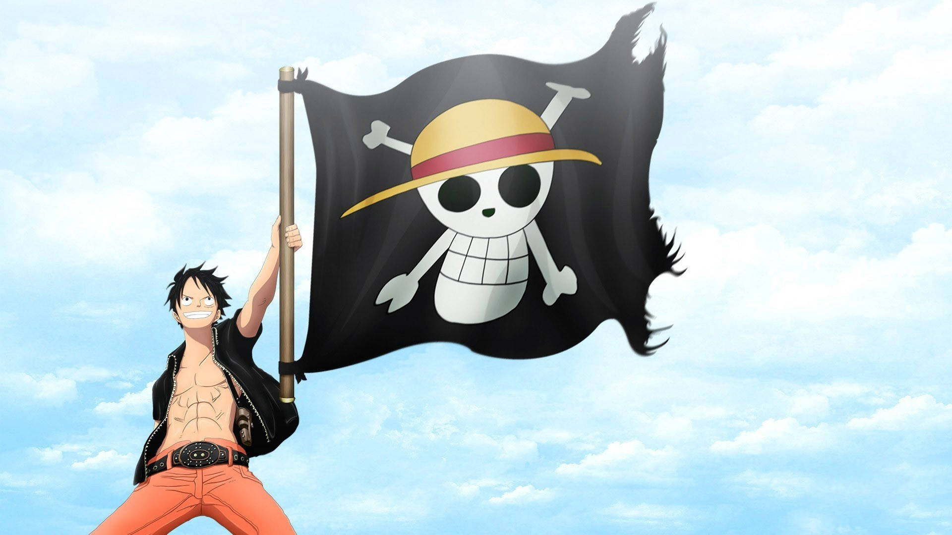 Luffy Chopper sort flag — Luffy Wallpapers