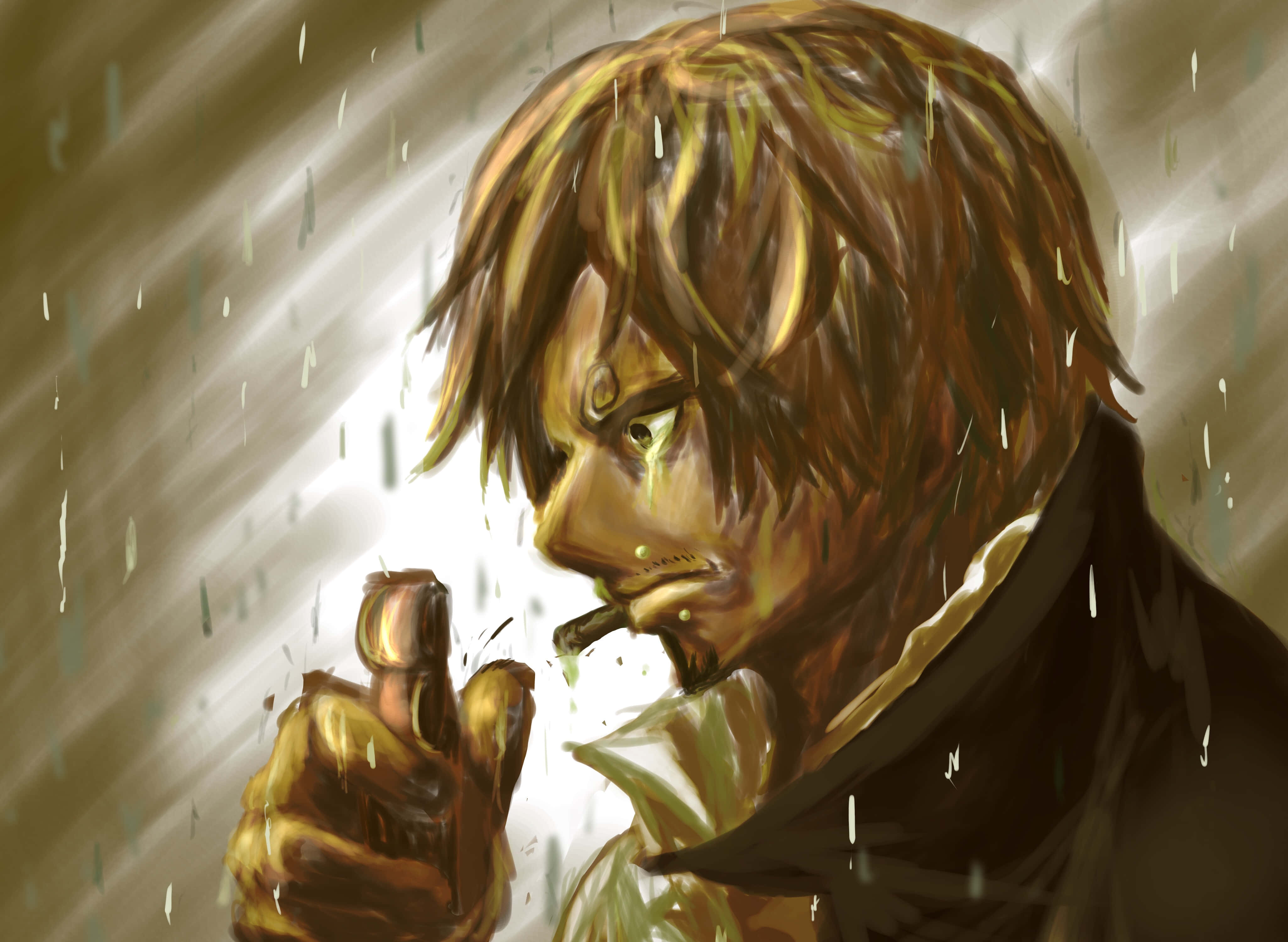 Luffy følger vejen til at blive piraternes konge i 4K-kvalitet af One Piece Wallpapers