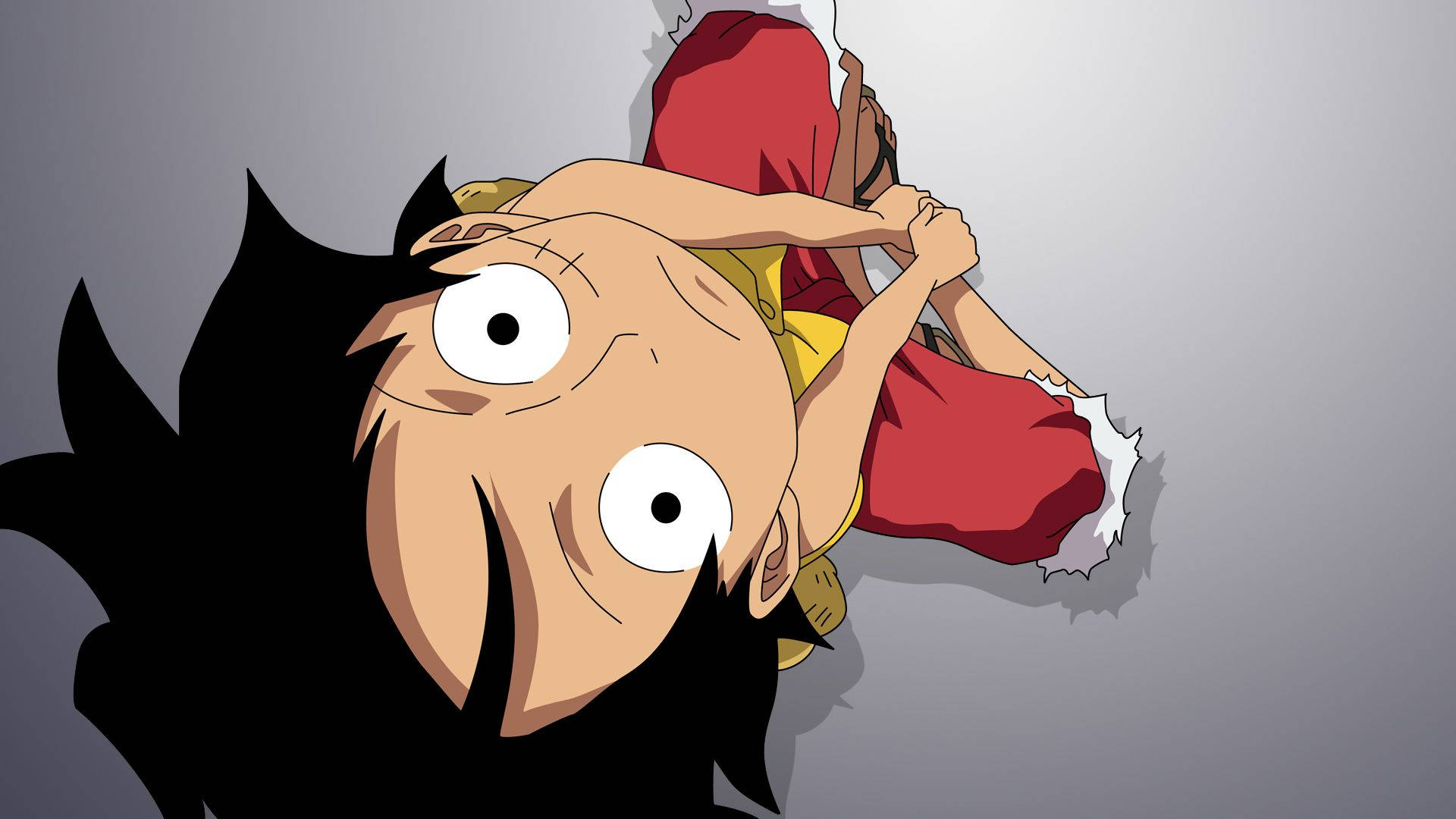 Luffy gør sig klar til at møde Grand Line Wallpapers
