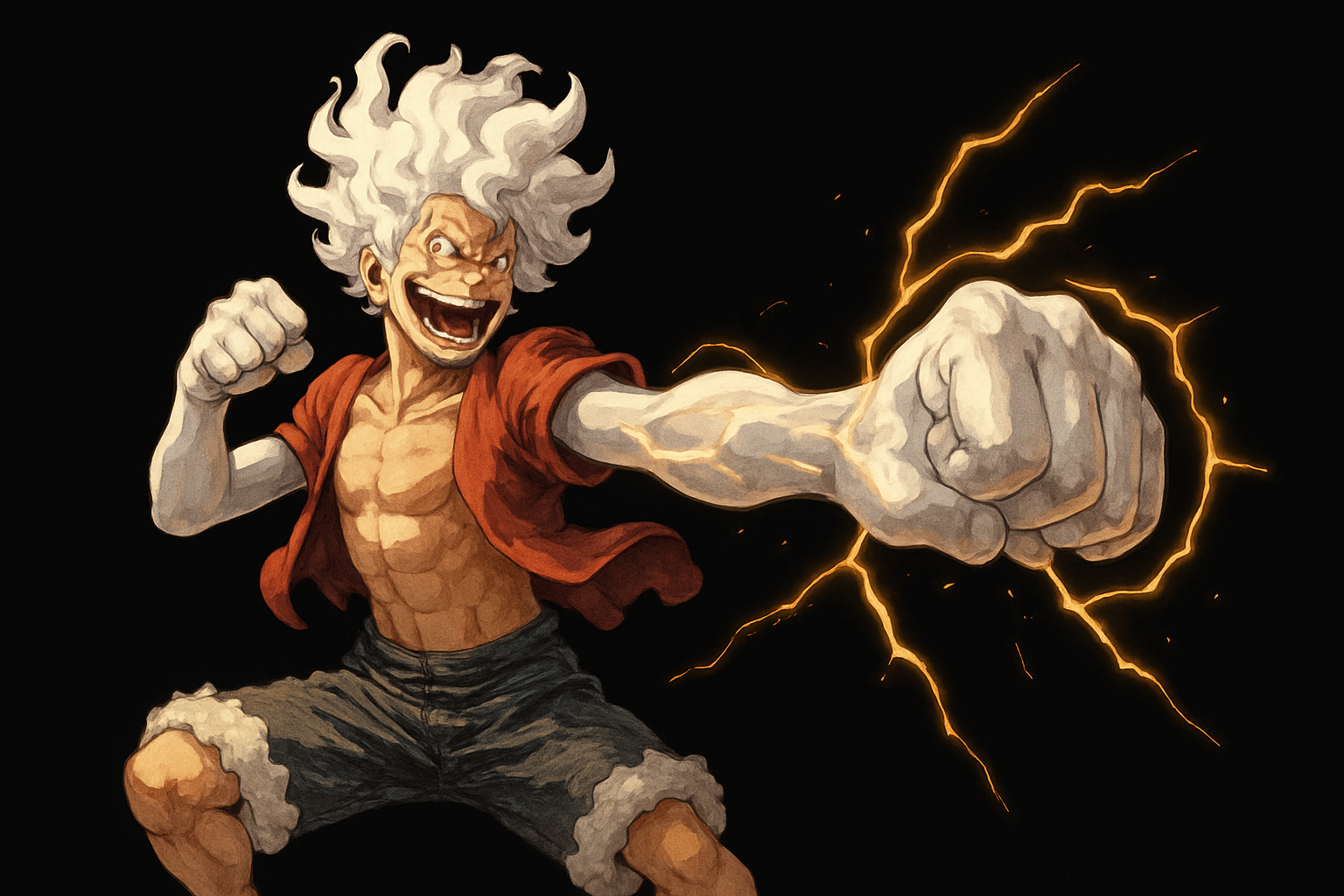 Luffy med sit knockout Wallpapers