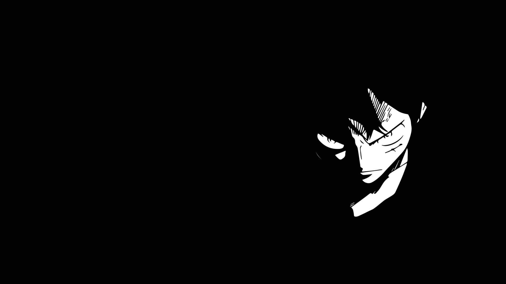 Luffy Mørk Anime Æstetik Desktop Wallpapers