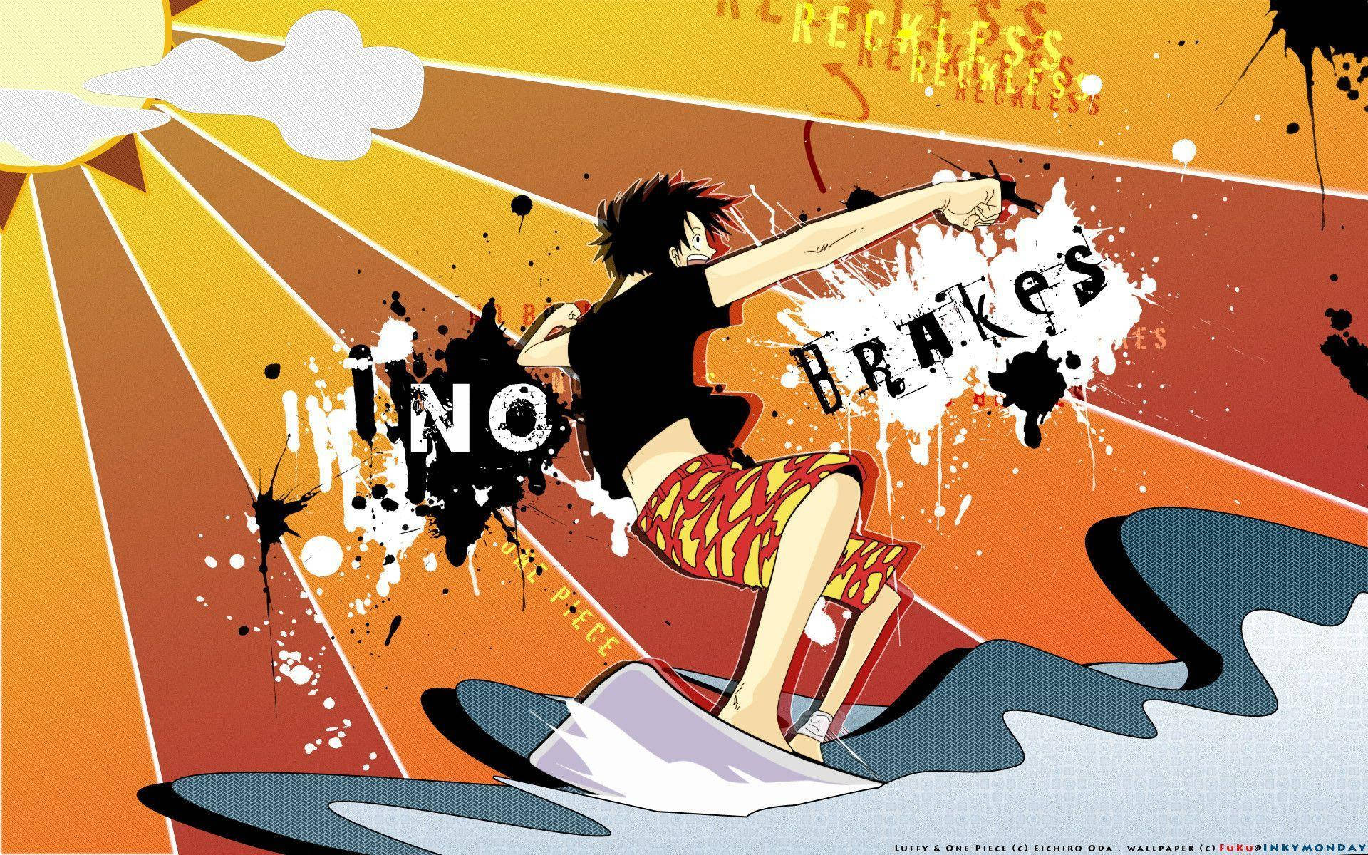 Luffy piraten surfer fanart Wallpapers