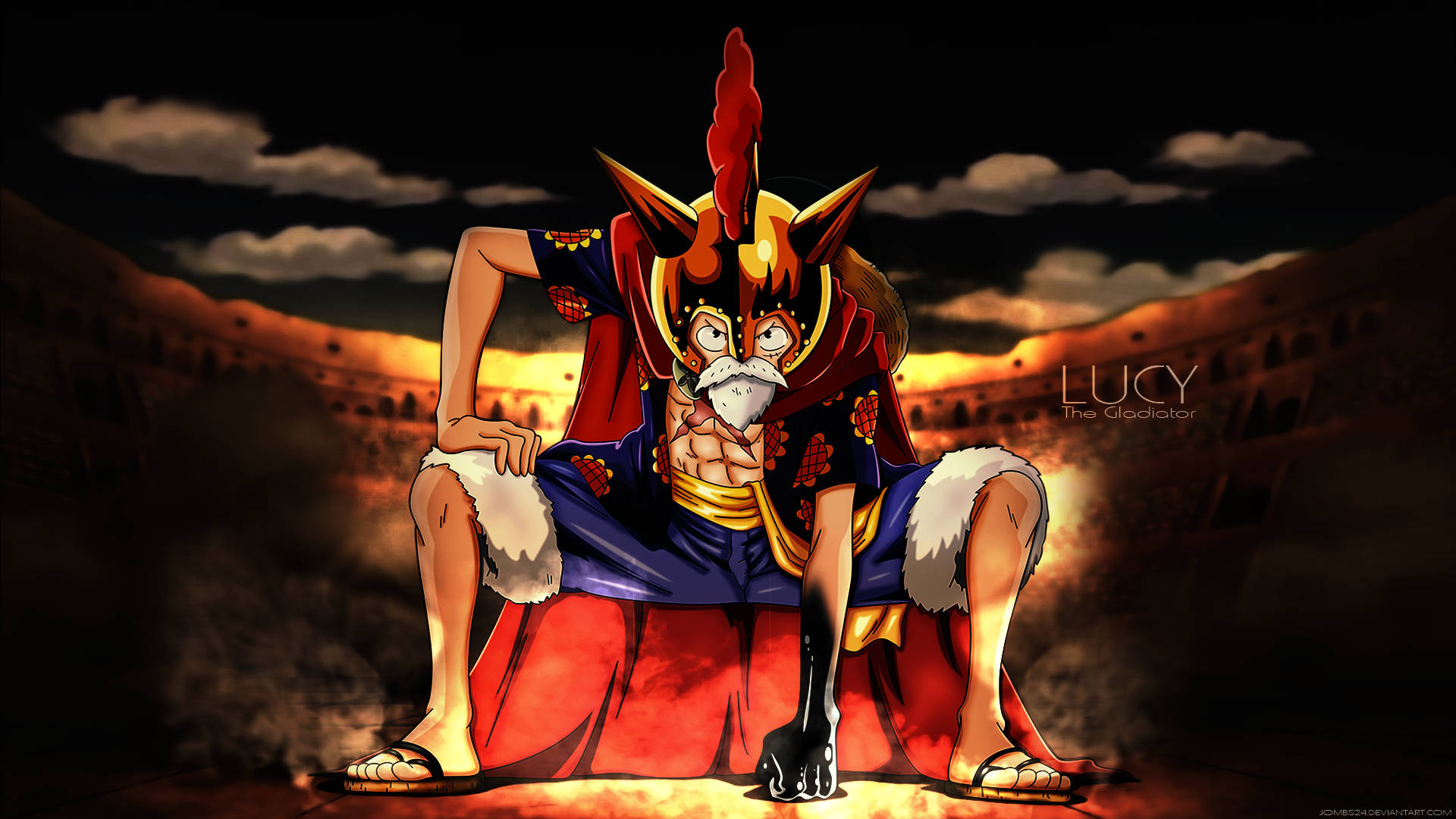 Luffy piratmonster væsen Wallpapers