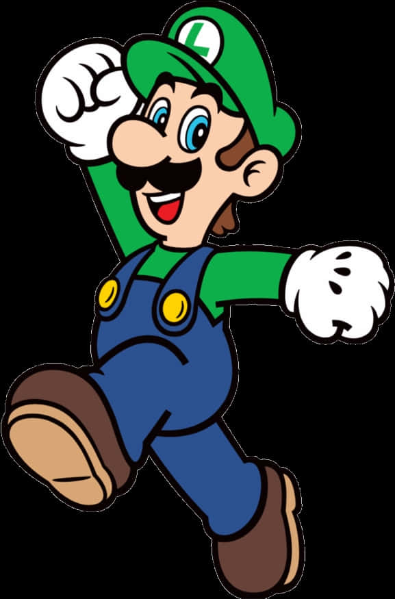 Luigi i aktion Wallpapers