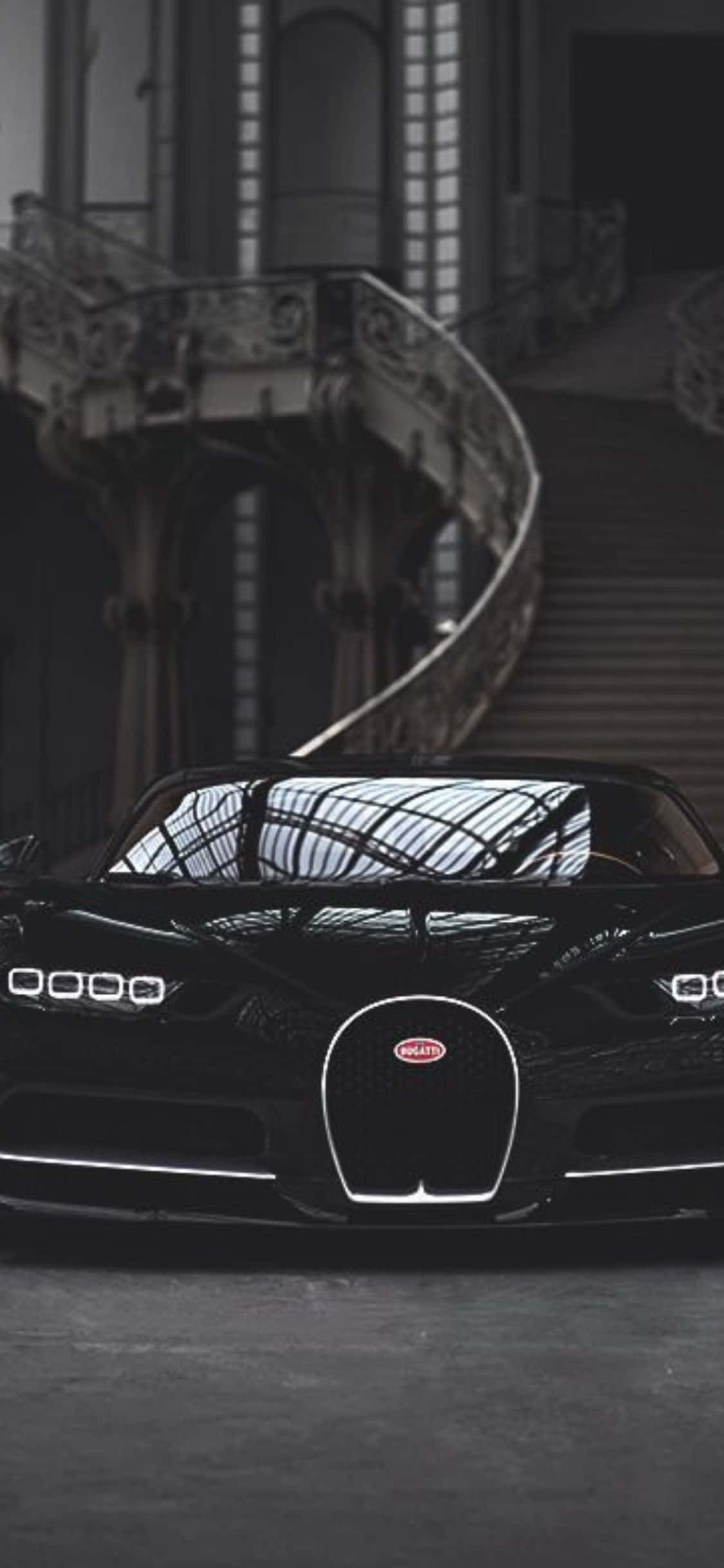 Luksus og Stil af Apples iPhone Xs Bugatti Wallpapers