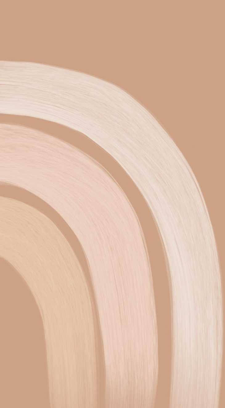 Lys brun æstetisk bue Wallpapers