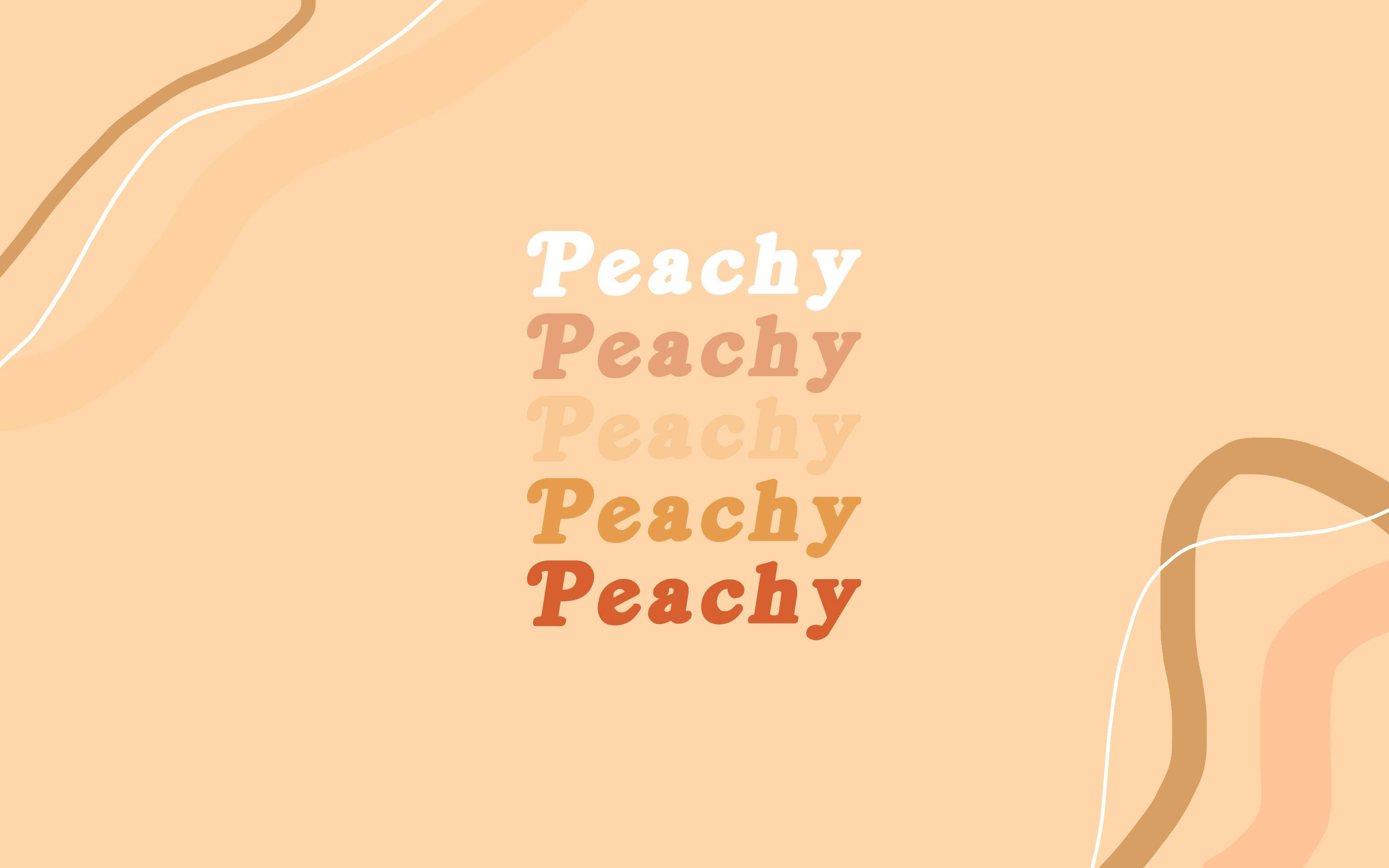 Lys Brun Æstetisk Peachy Plakat Wallpapers