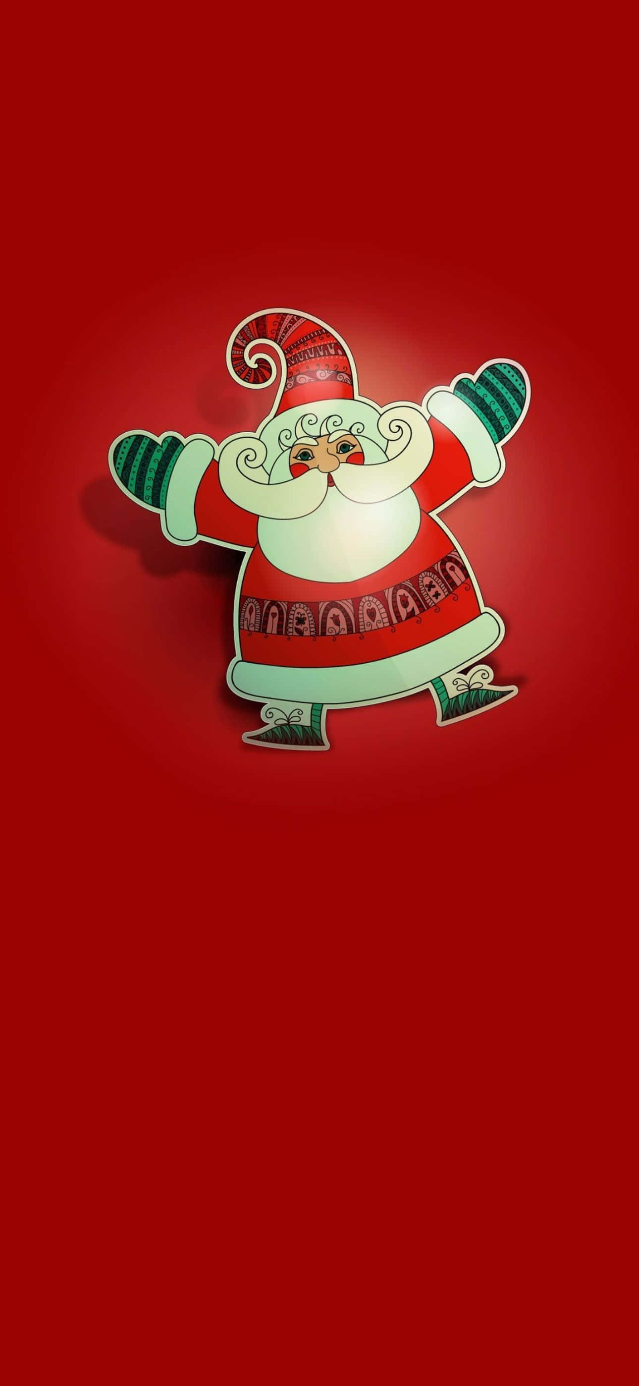 Lys højtiden op med en julet iPhone Wallpapers