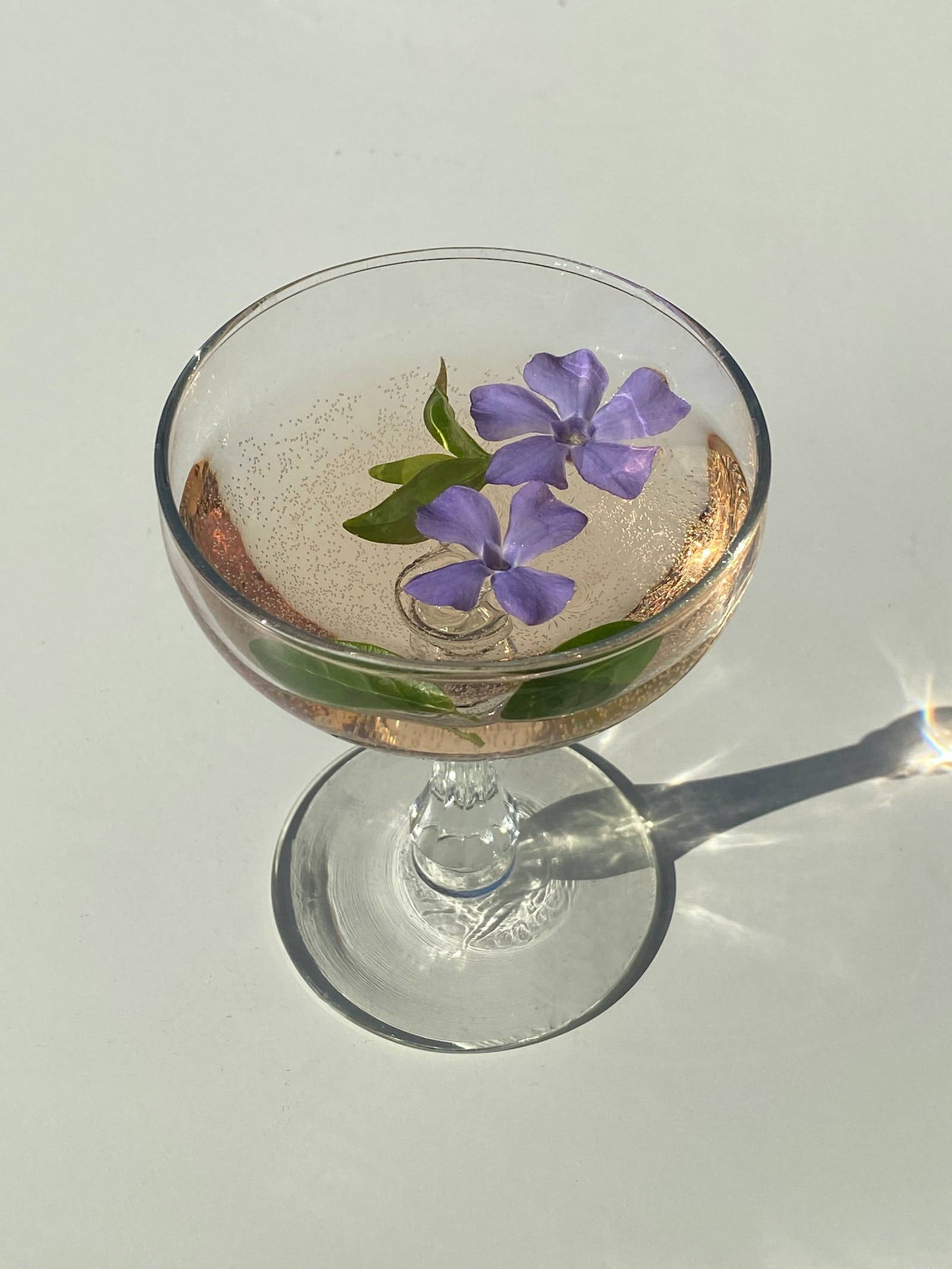 Lys lilla æstetisk cocktail Wallpapers