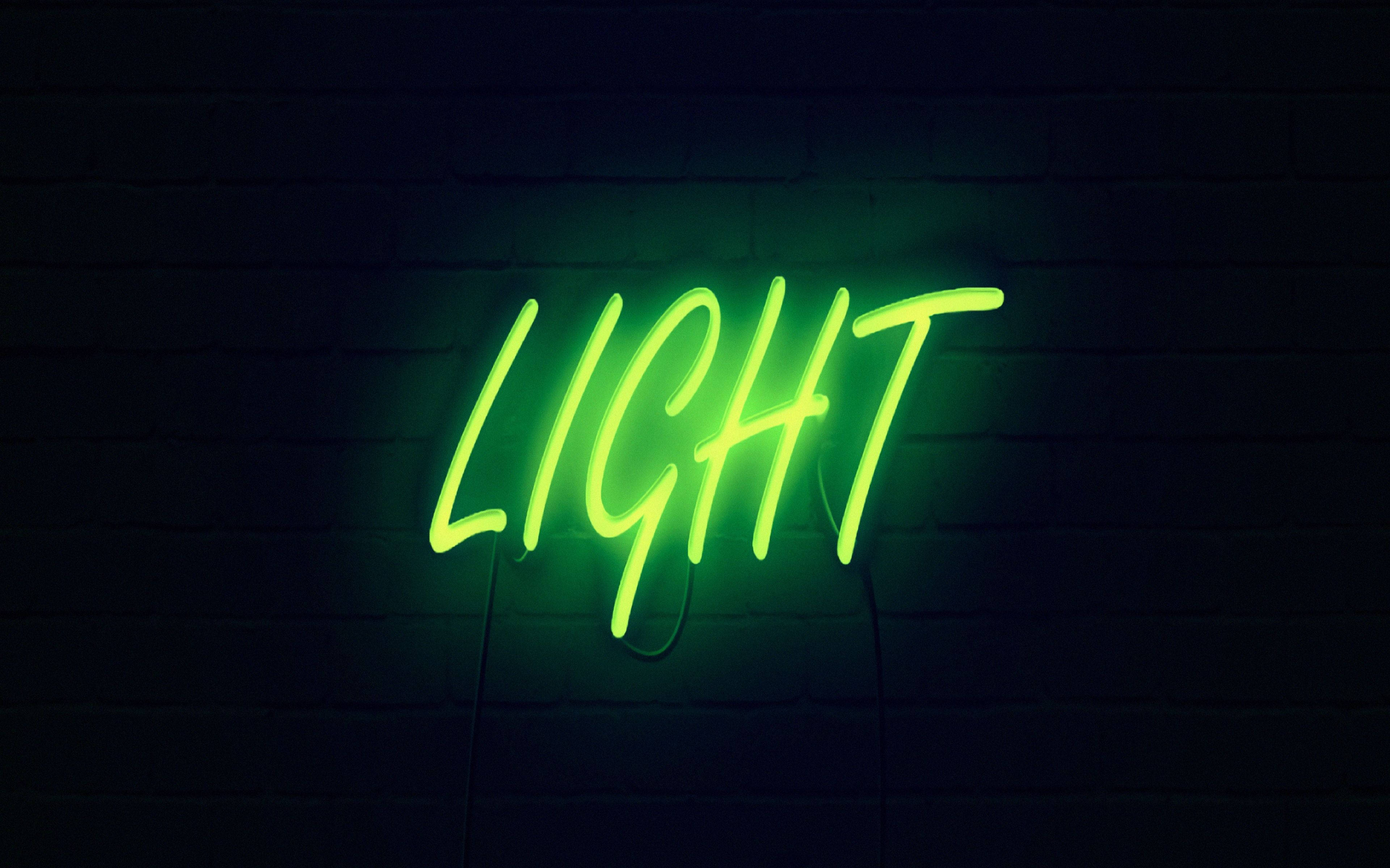Lys neongrøn æstetik Wallpapers