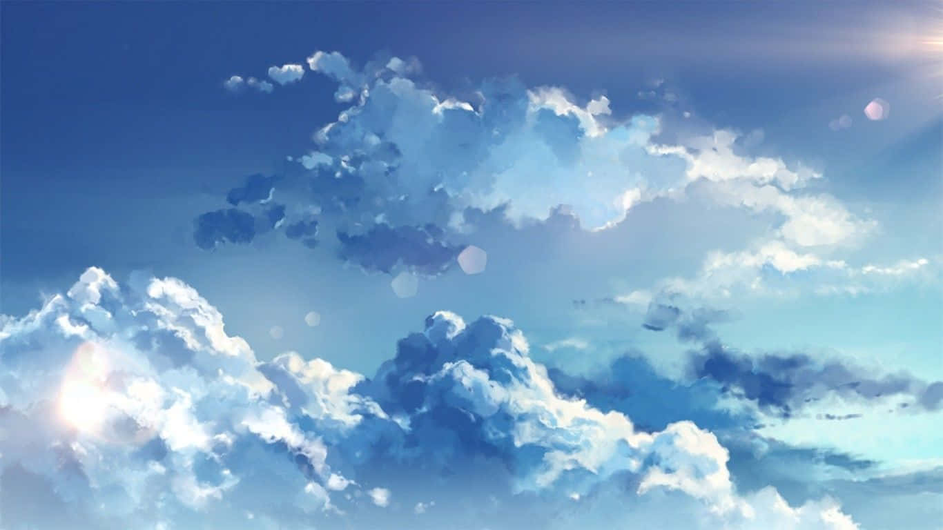 Lyseblå æstetisk himmel bærbar Wallpapers