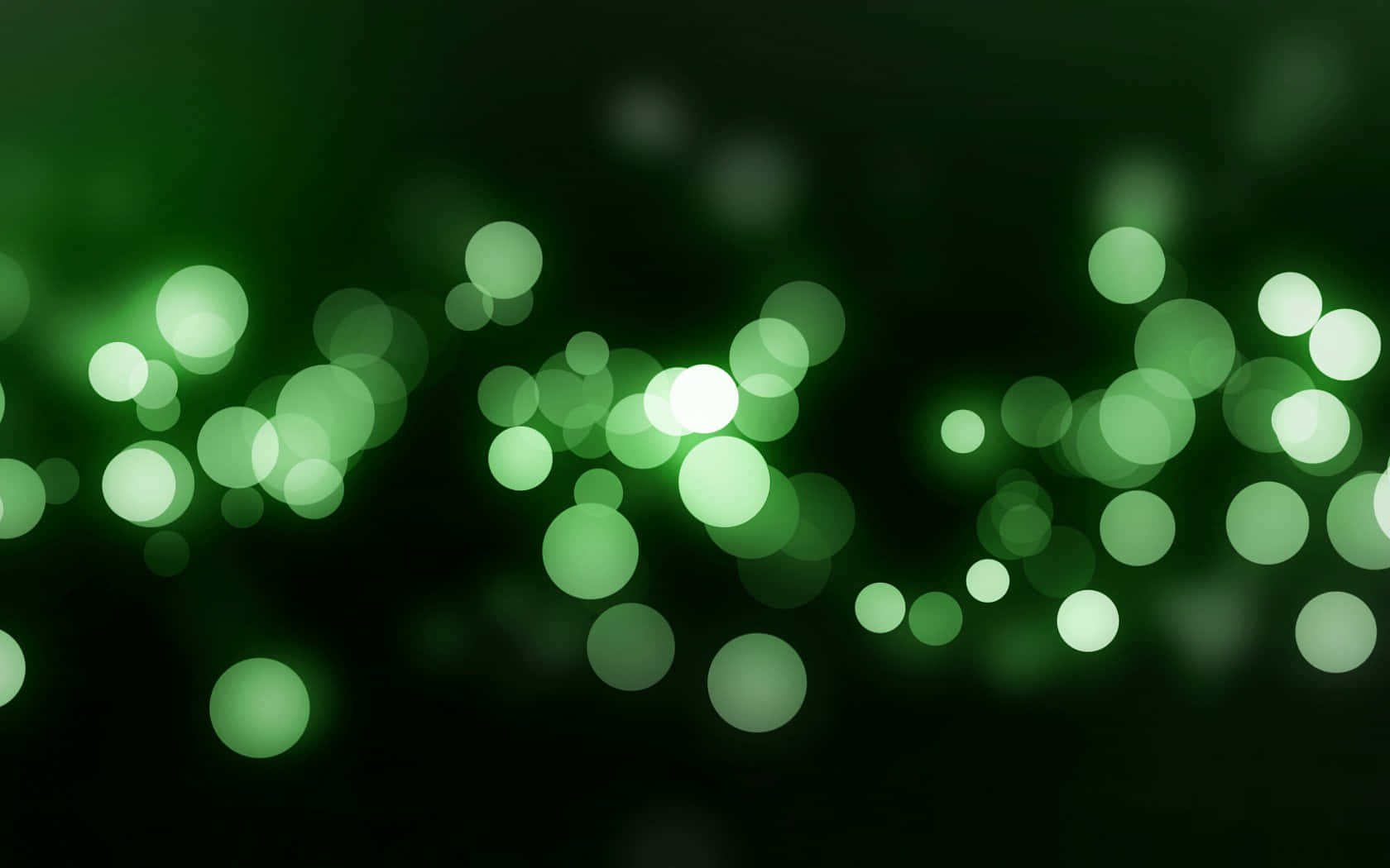 Lysegrøn bokeh-effekt baggrund Wallpapers