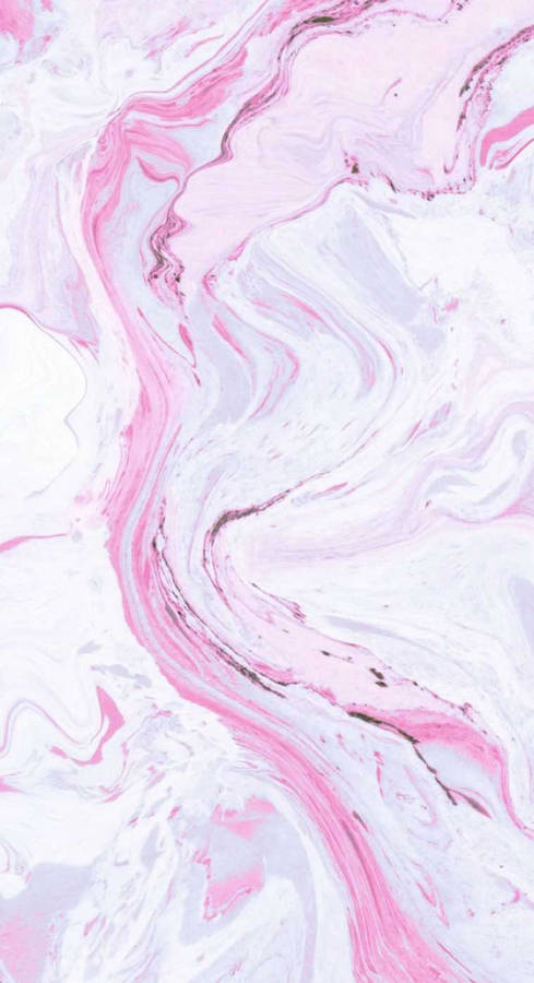 Lyserød Linjet Pastel Marmor Wallpapers