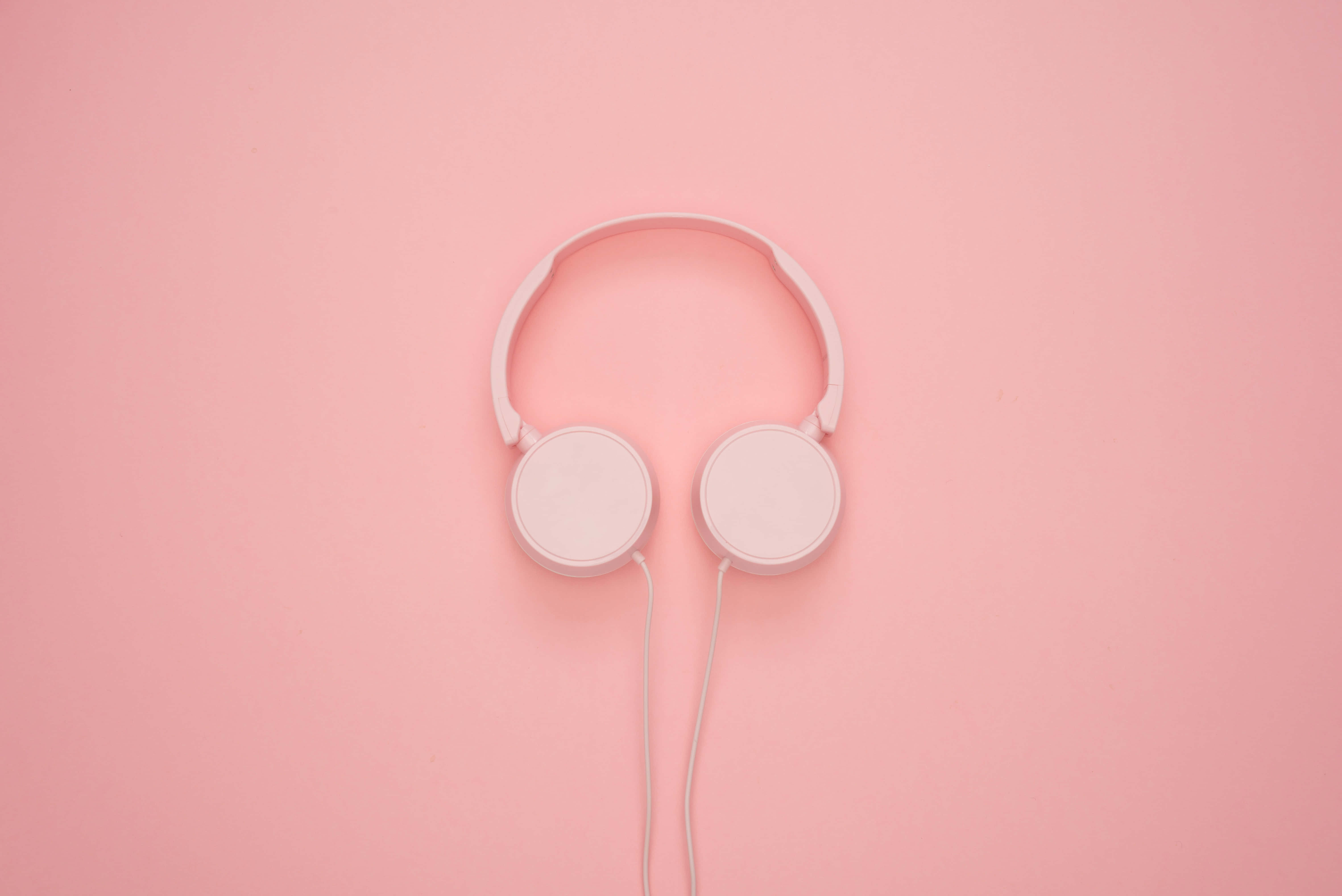 Lyserødt headset billede Wallpapers