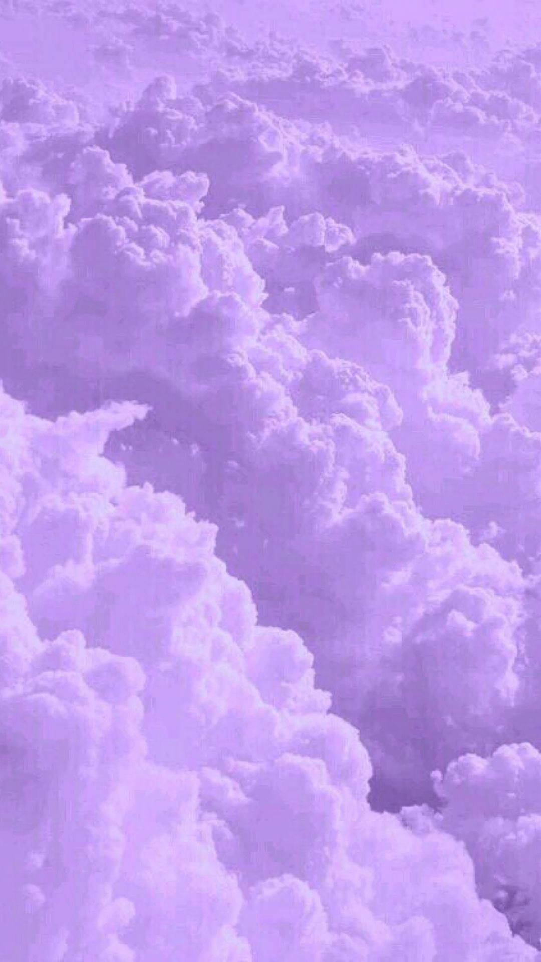 Lyslilla æstetiske skyer Wallpapers