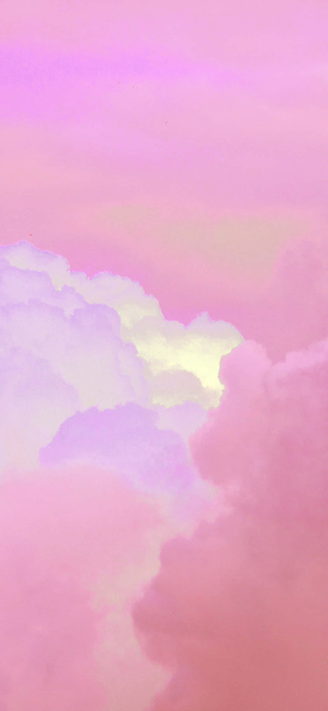 Lyst og farverigt pastel pink og lilla gradientbaggrund Wallpapers