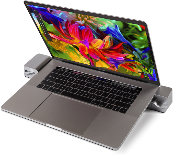 Mac Book Pro med farverig skærm og tilbehør Wallpapers