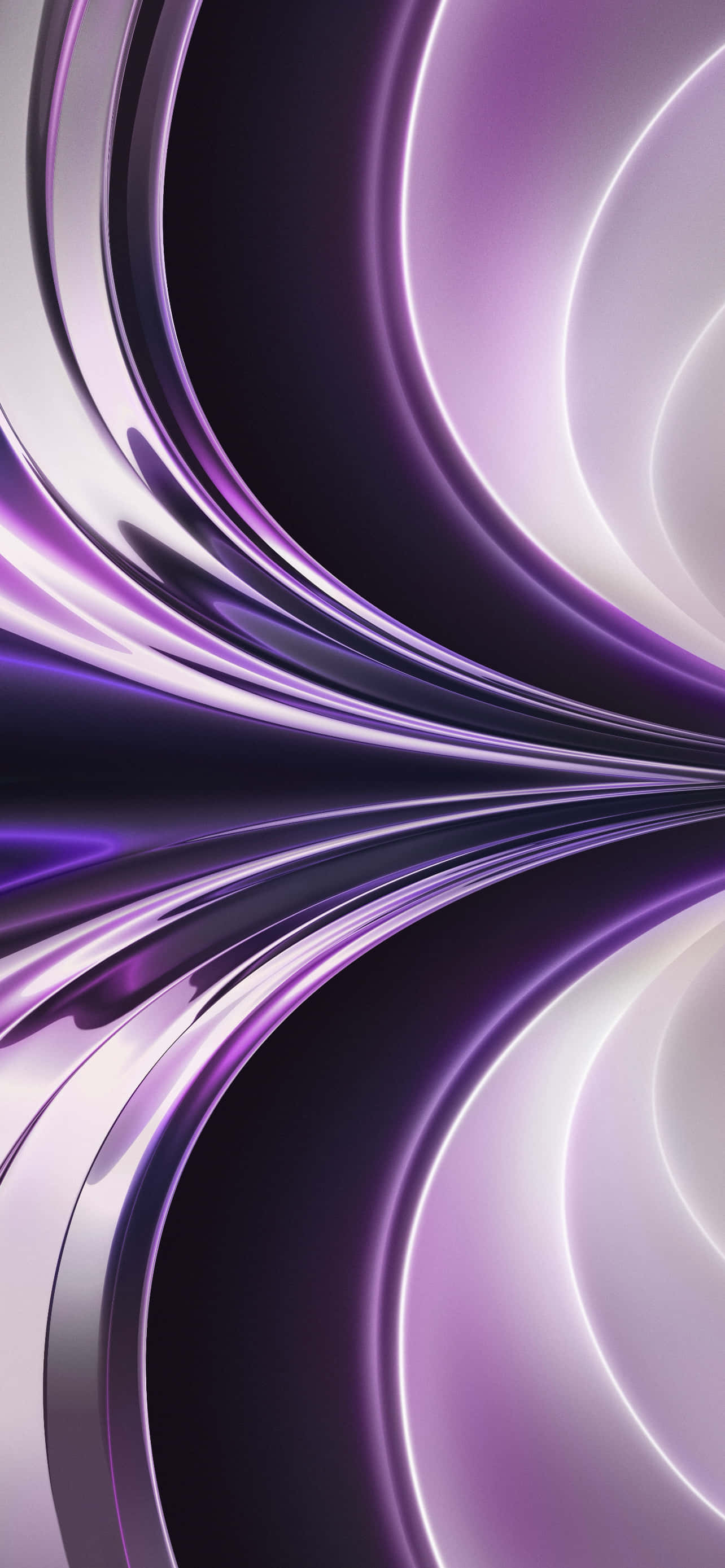 MacBook Air M2 standardbaggrund lilla hvirvel Wallpapers
