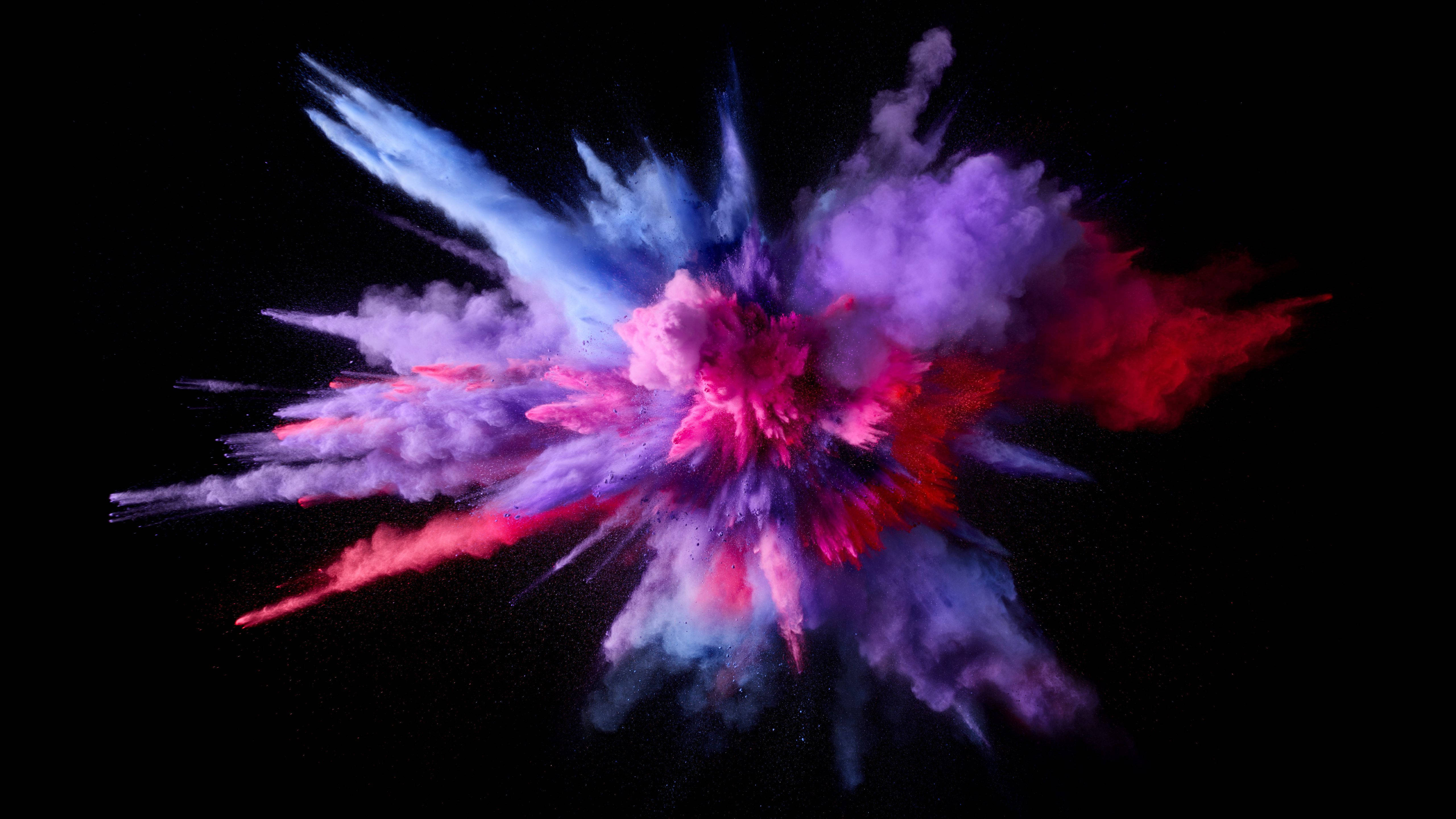 MacBook Lilla Farveudbrud Wallpapers