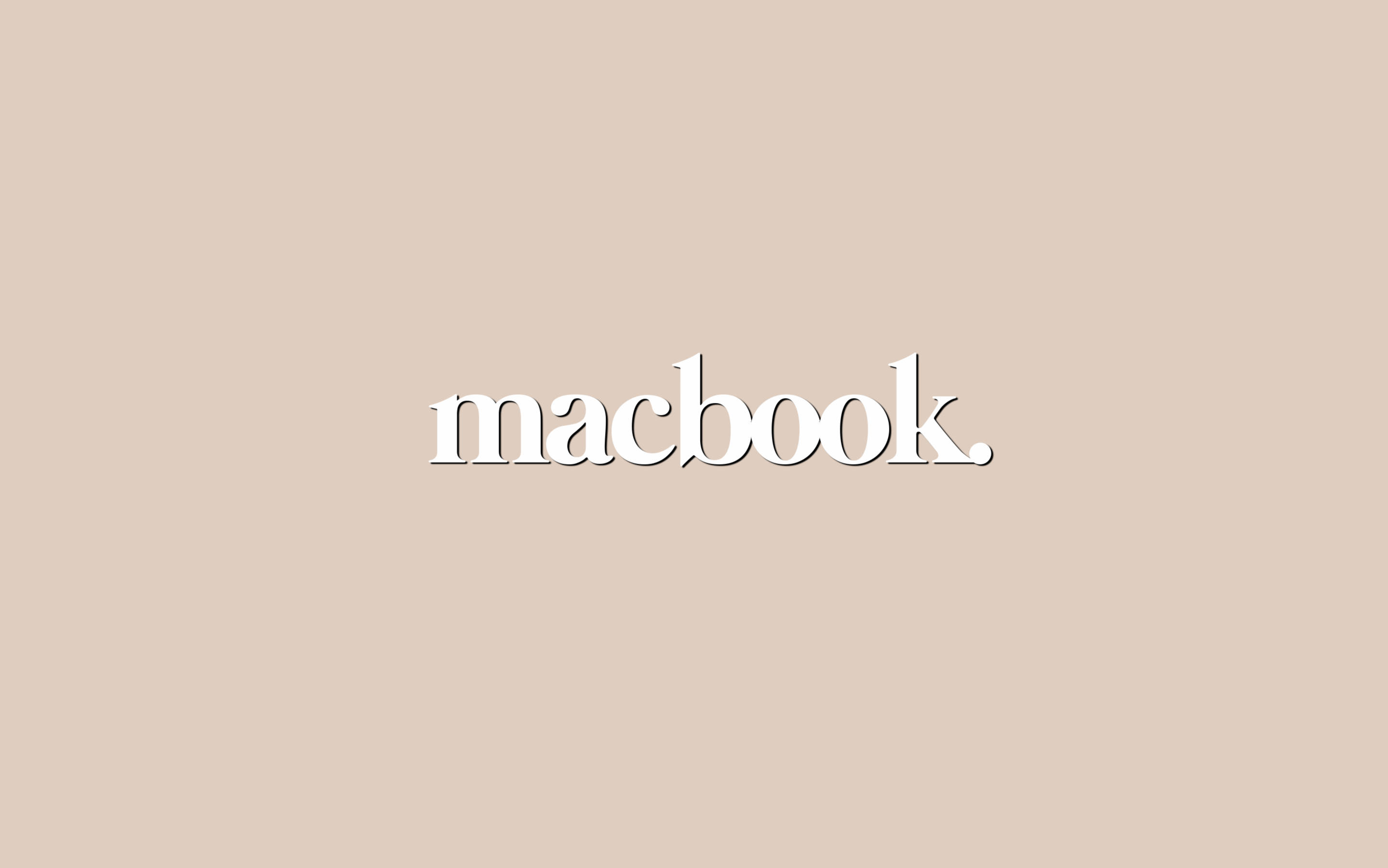 Macbook Minimalistisk Æstetisk Skrivebord Wallpapers