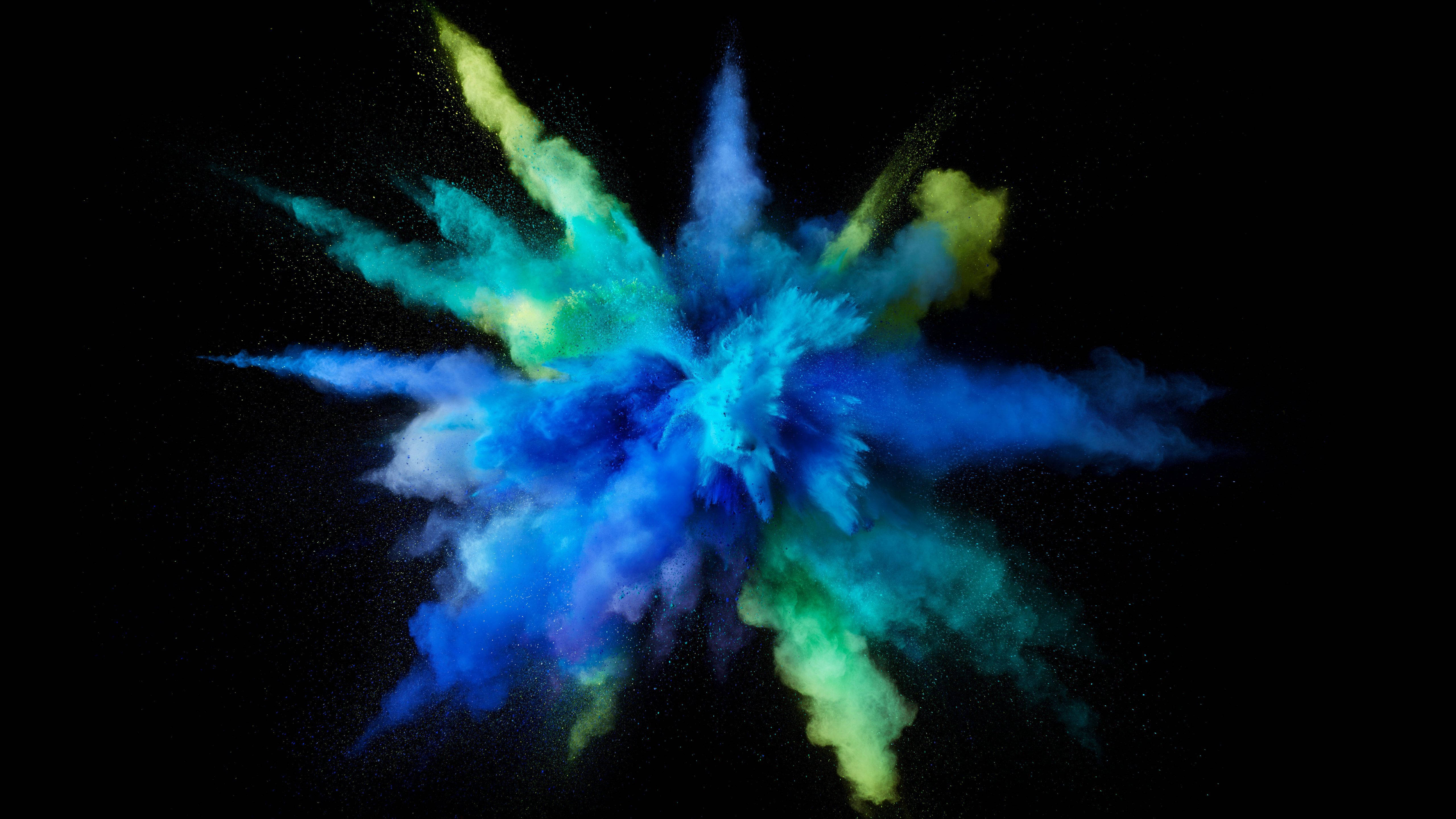 MacBook Pro Farveeksplosionskunst Wallpapers