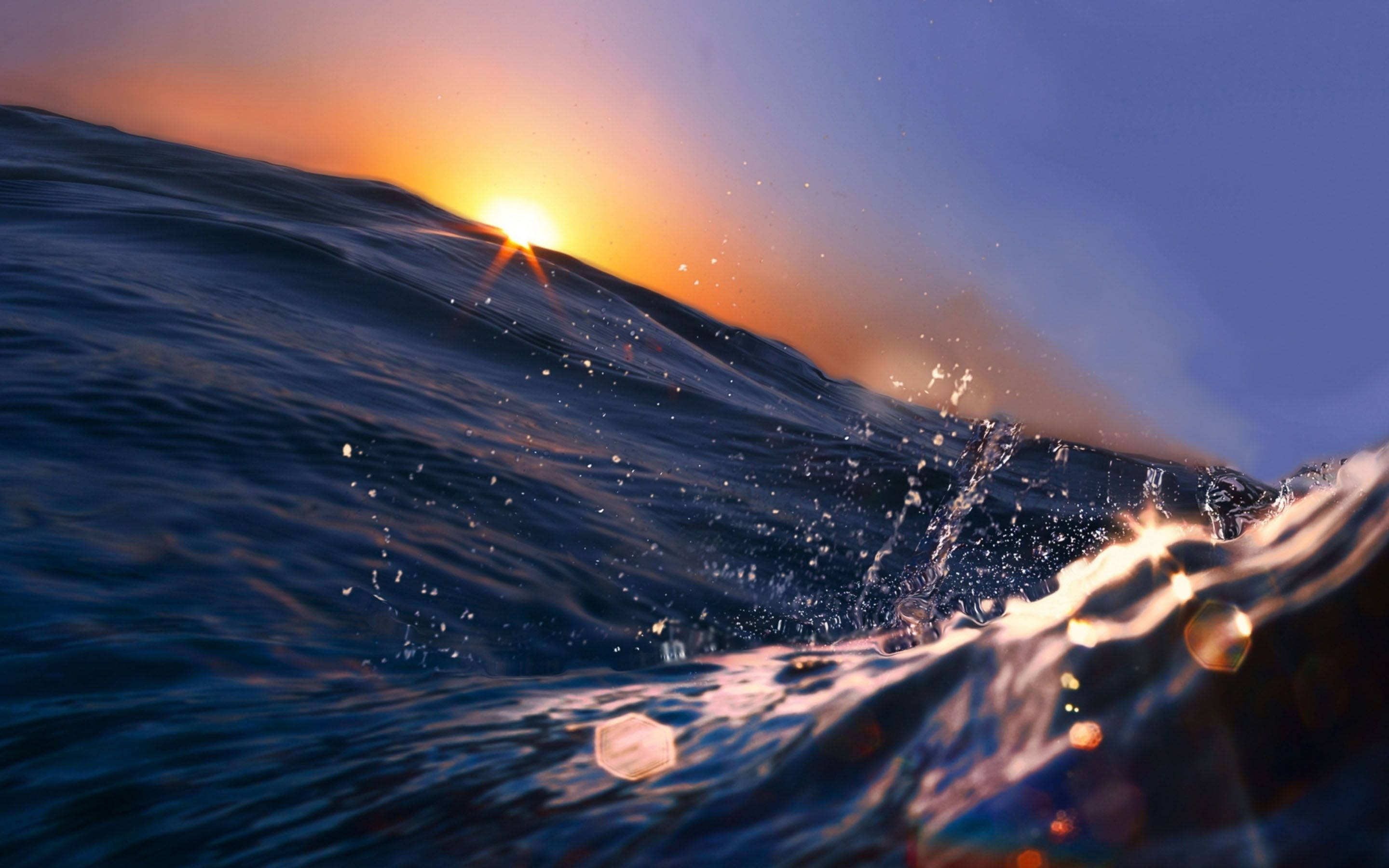 MacBook Pro Havbølger Wallpapers