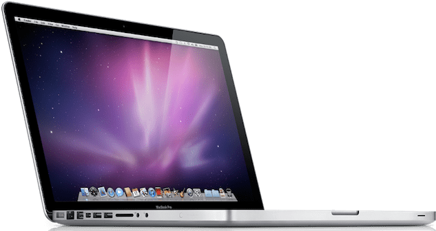 MacBook Pro set fra siden Wallpapers