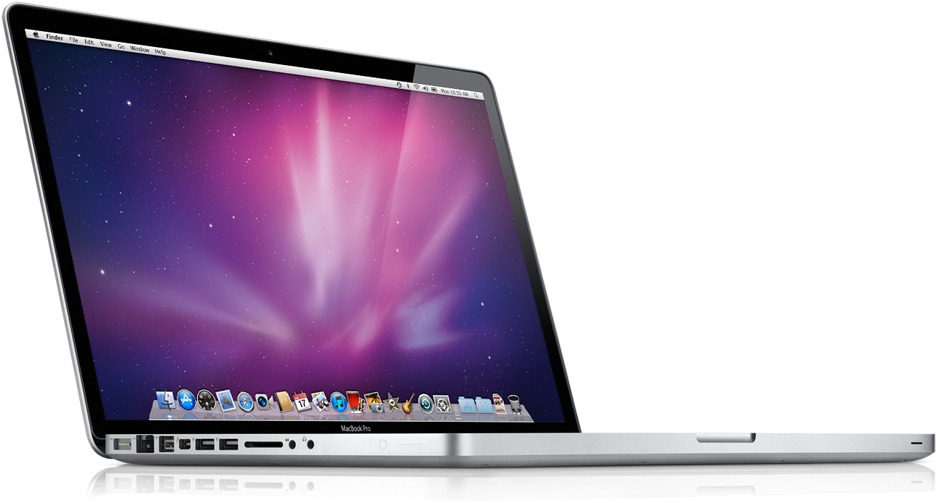 MacBook Pro set fra siden Wallpapers