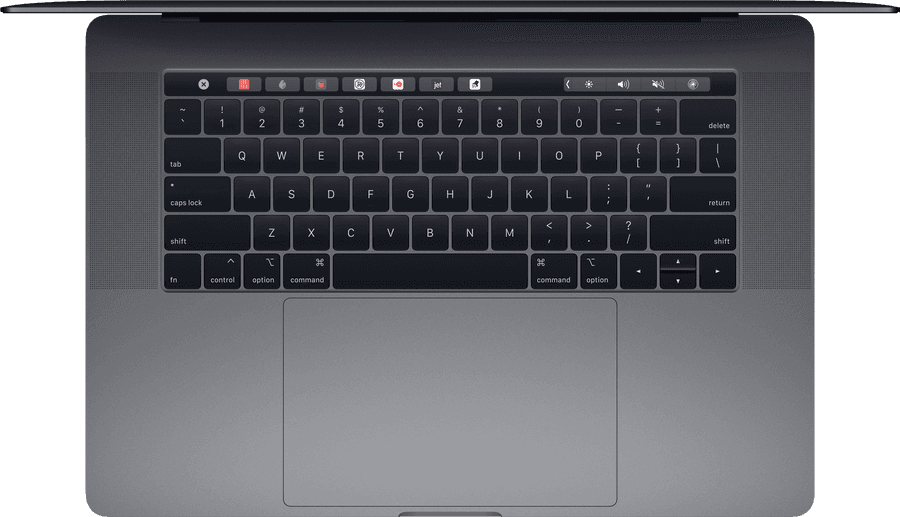 MacBook Pro tastatur set oppefra Wallpapers