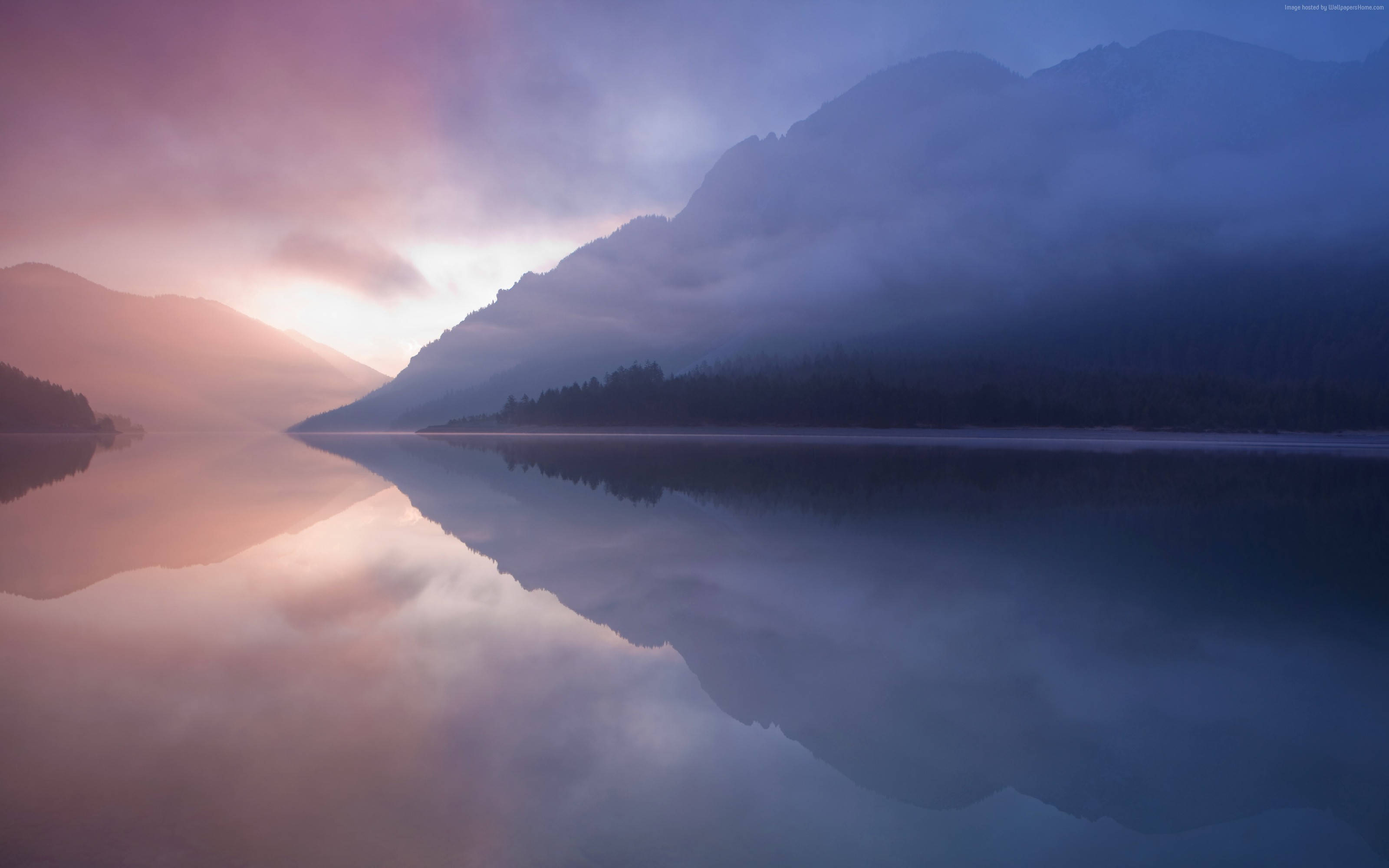 macOS flodspejling æstetisk Mac Wallpapers