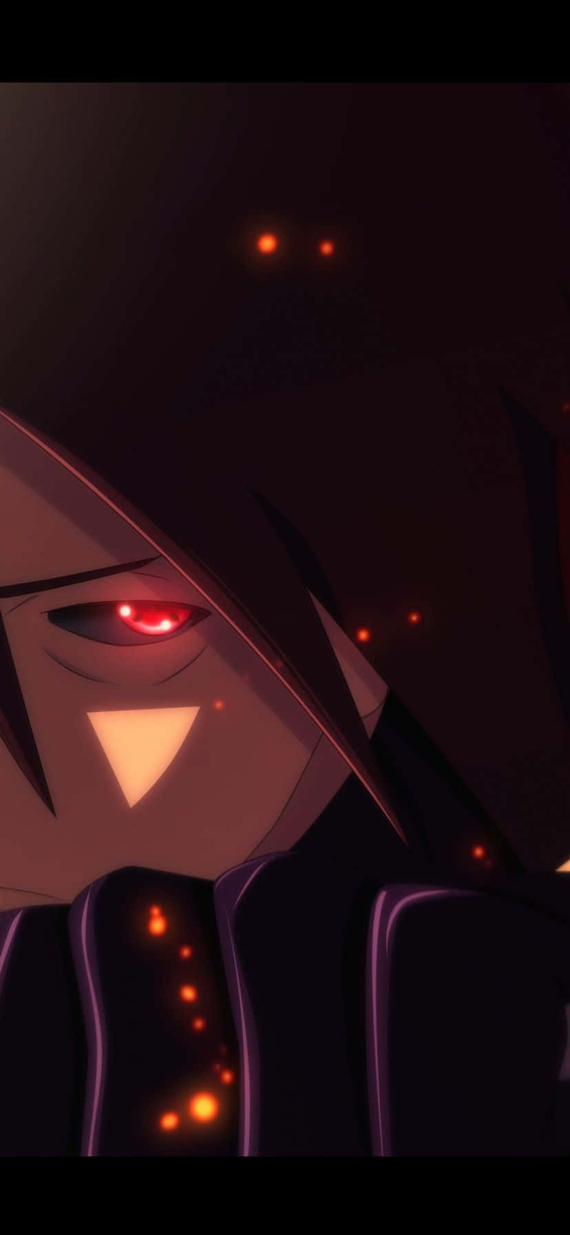 Madara Æstetisk Glødende Røde Sharingan Øjne Wallpapers