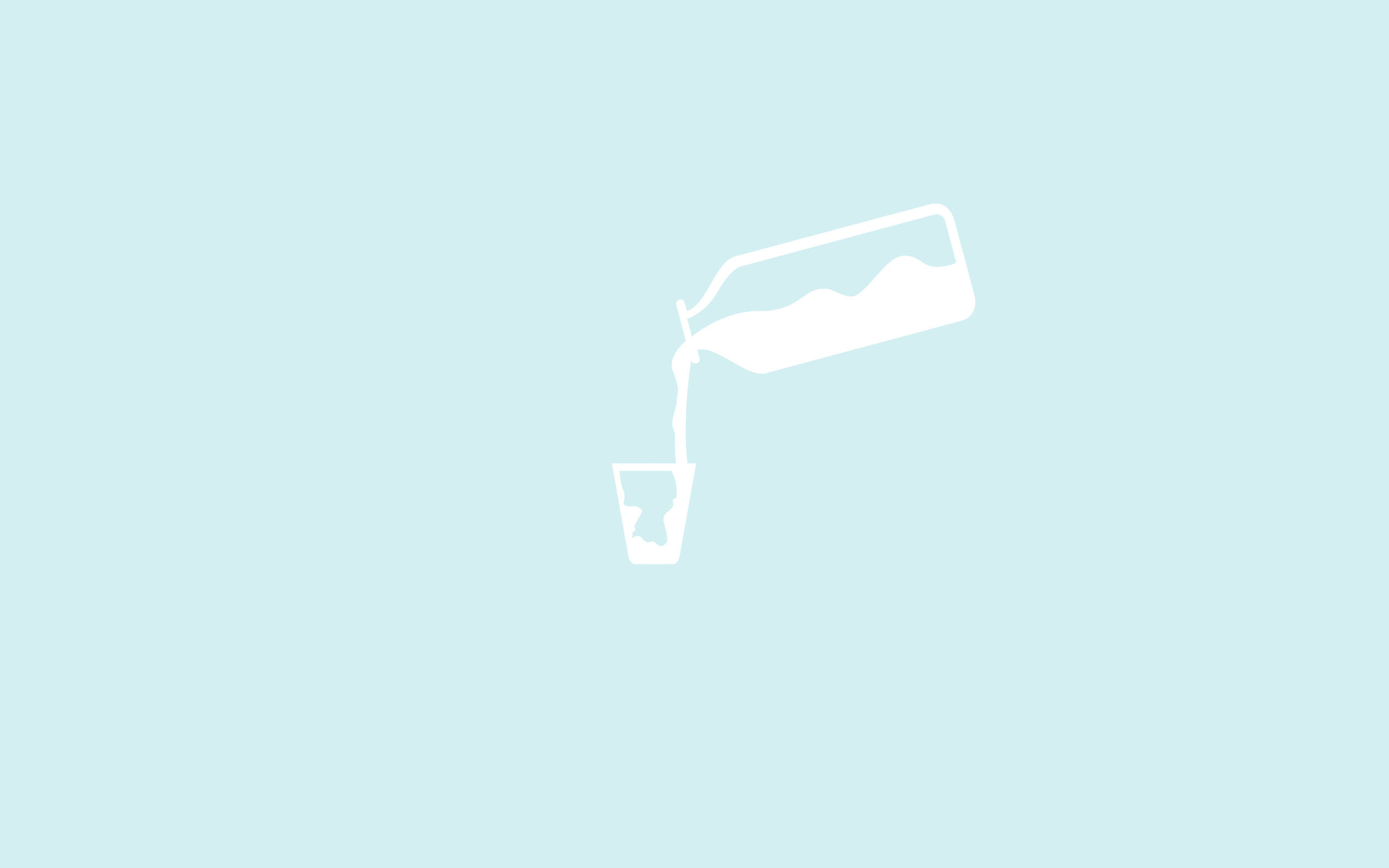 Mælk Hældes Minimalistisk Æstetisk Laptop Wallpapers