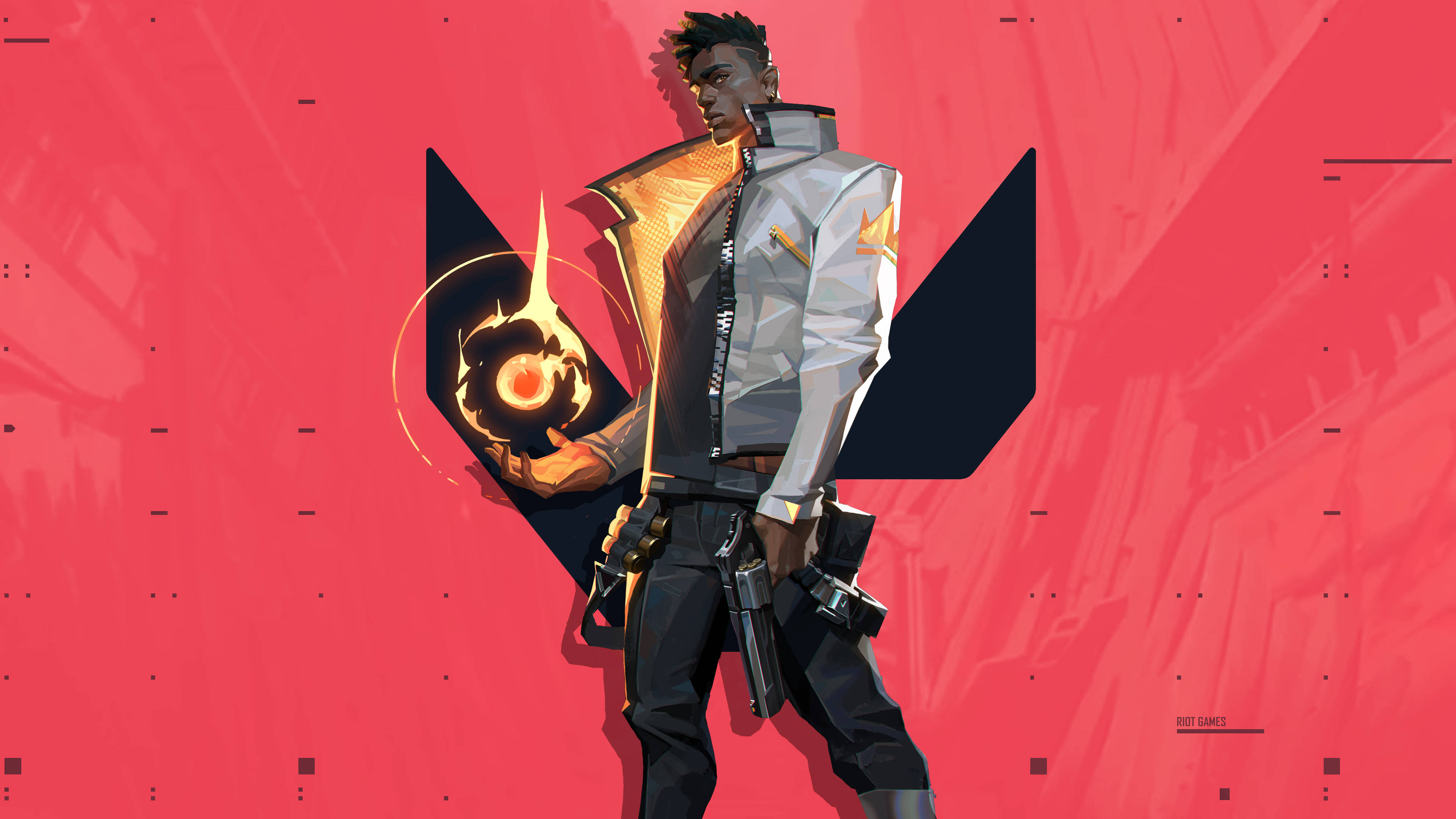 Mærk kraften fra Phoenix’ flare - Valorant Wallpapers