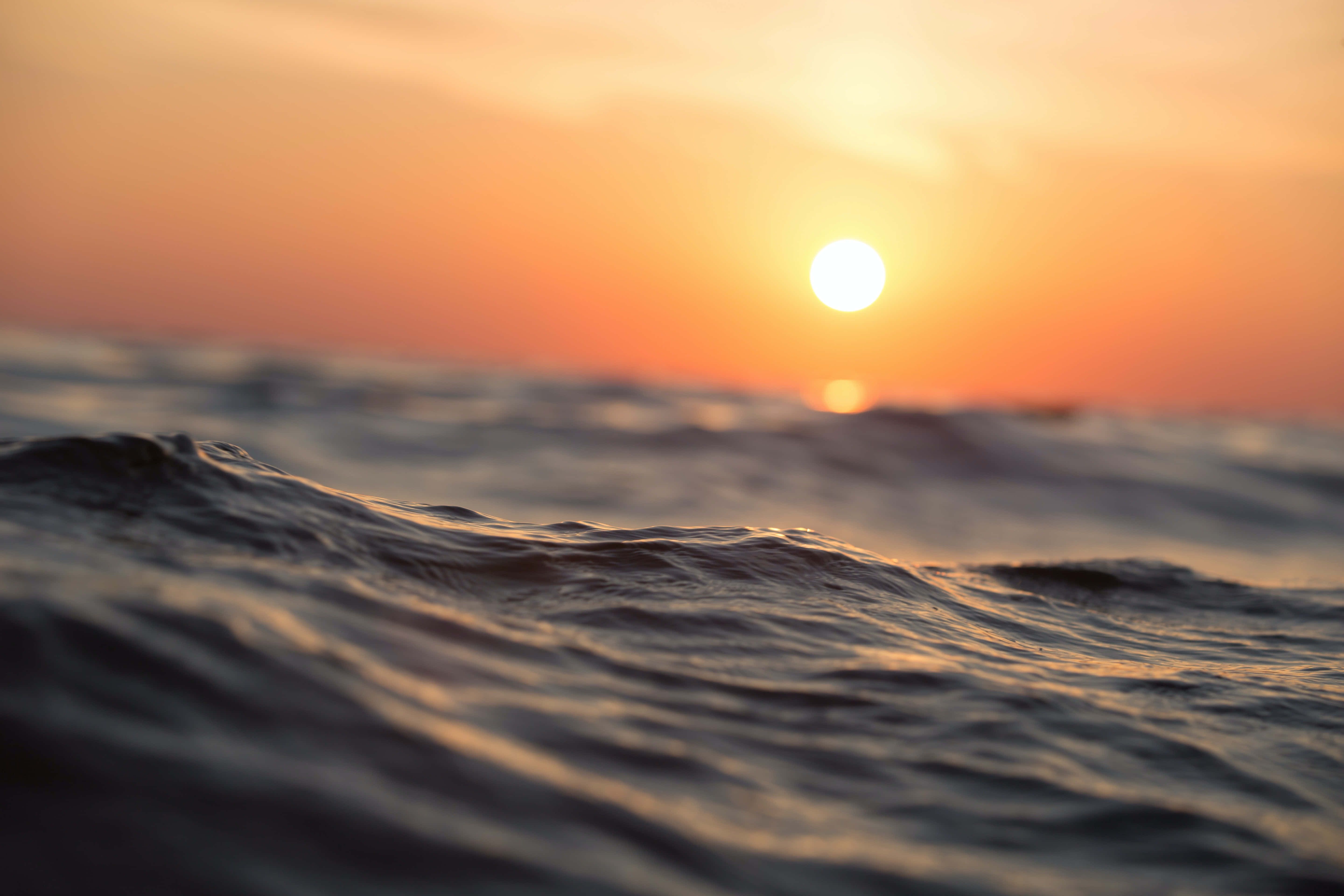 Mærk naturens magi med denne smukke solnedgang. Wallpapers