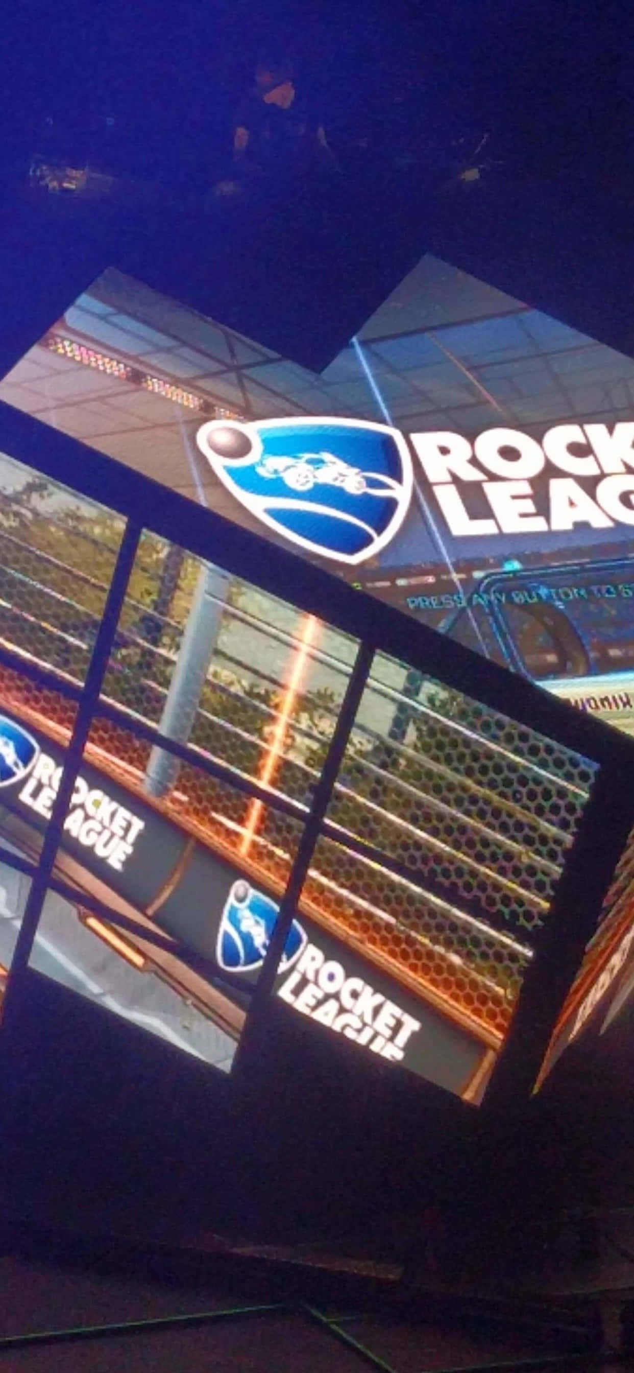Mærk spændingen ved Rocket League på din iPhone Xs Max Wallpapers