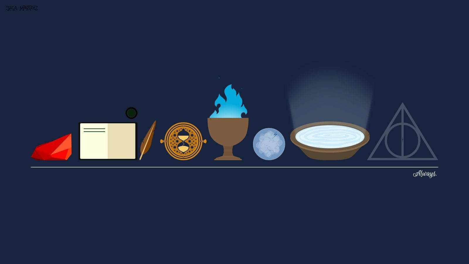Magiske genstande Harry Potter Laptop Wallpapers