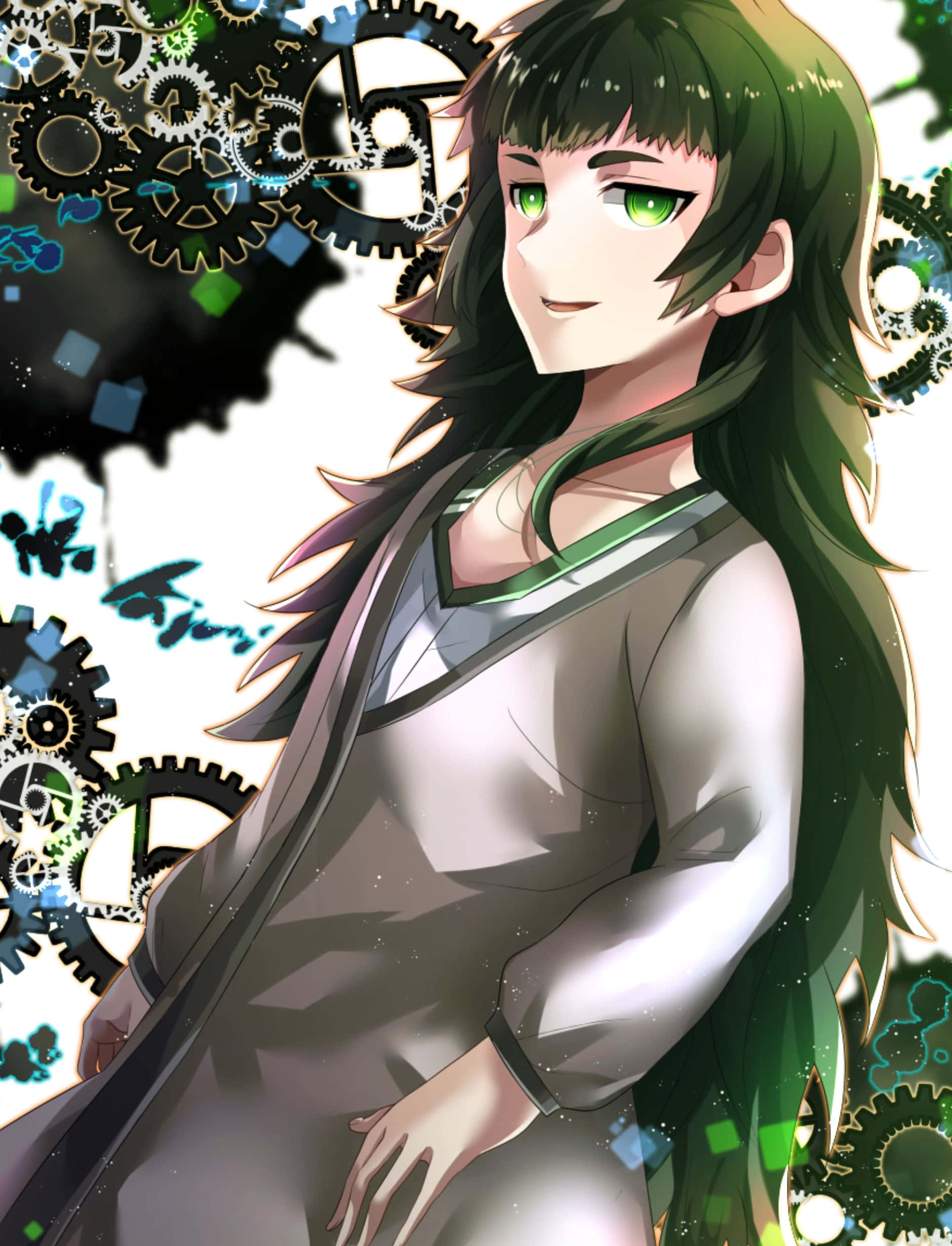 Maho Hiyajo poserer med stil Wallpapers