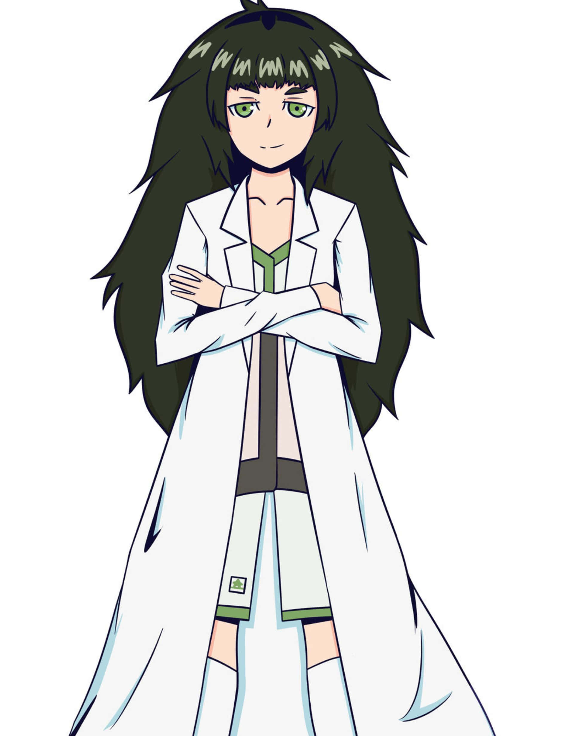 Maho Hiyajo slår en selvsikker positur Wallpapers