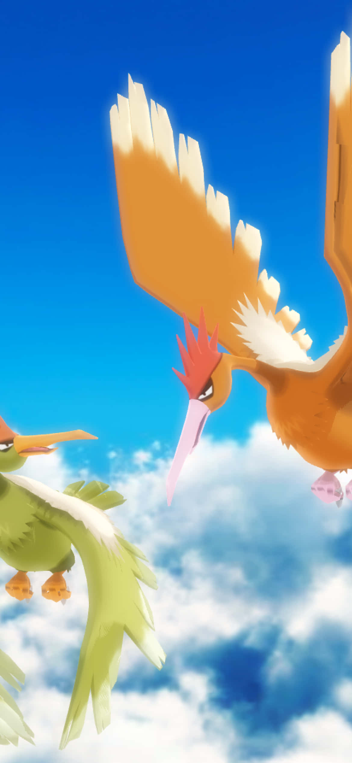 Majestætisk Fearow på Himlen Wallpapers