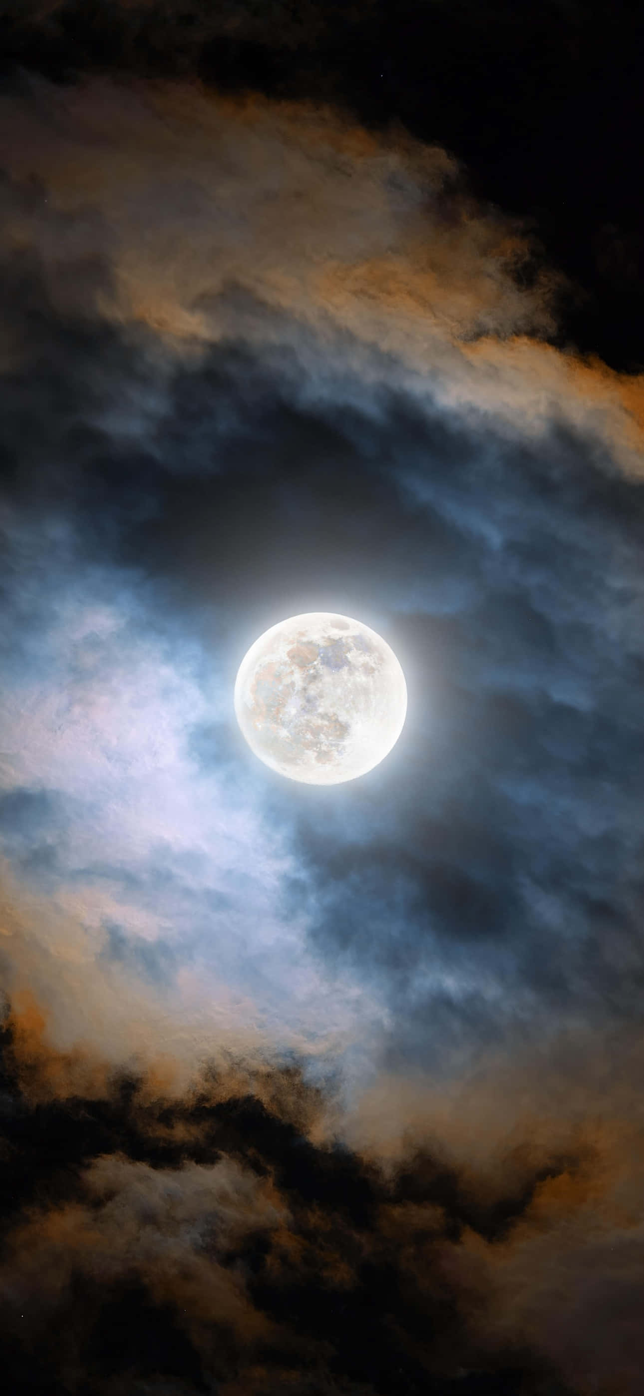 Majestætisk fuldmånehimmel Wallpapers