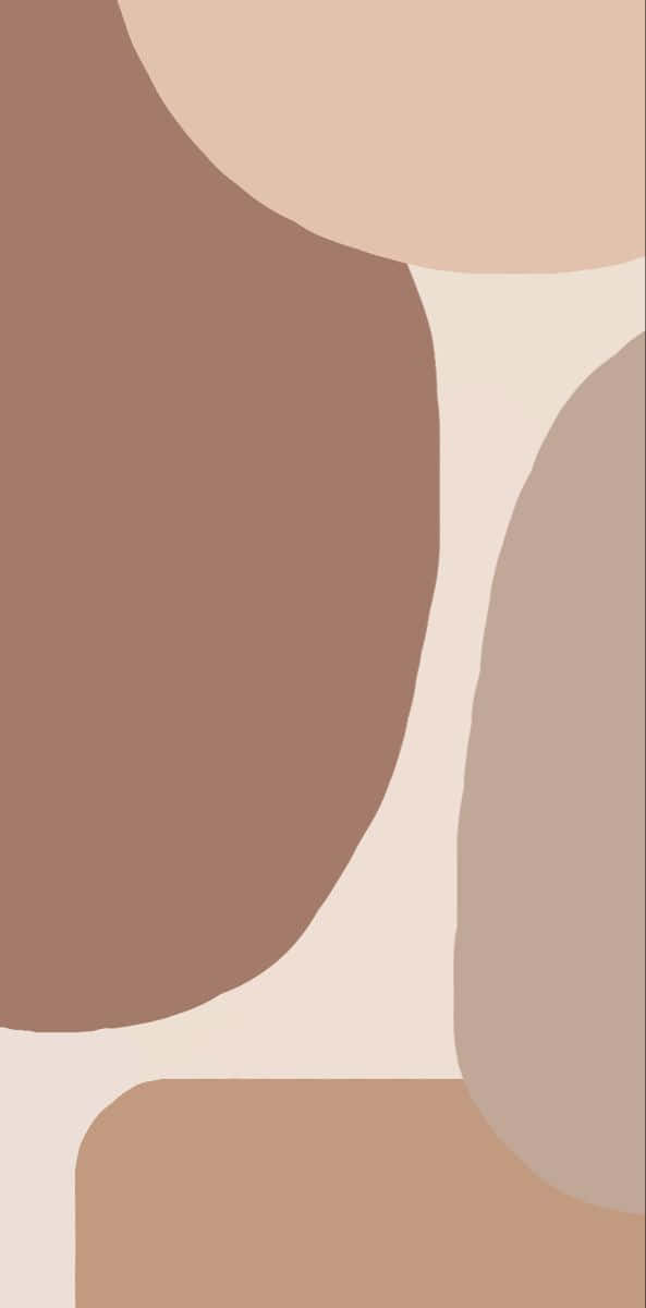 Majestætisk gyldent tan landskab Wallpapers