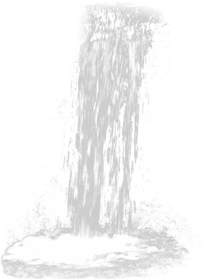 Majestætisk vandfaldsillustration Wallpapers