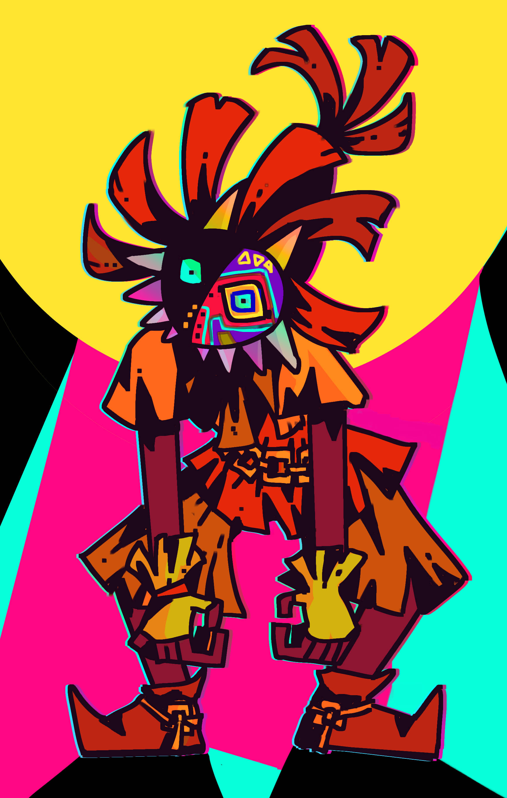 Majora's Mask popkunst Wallpapers