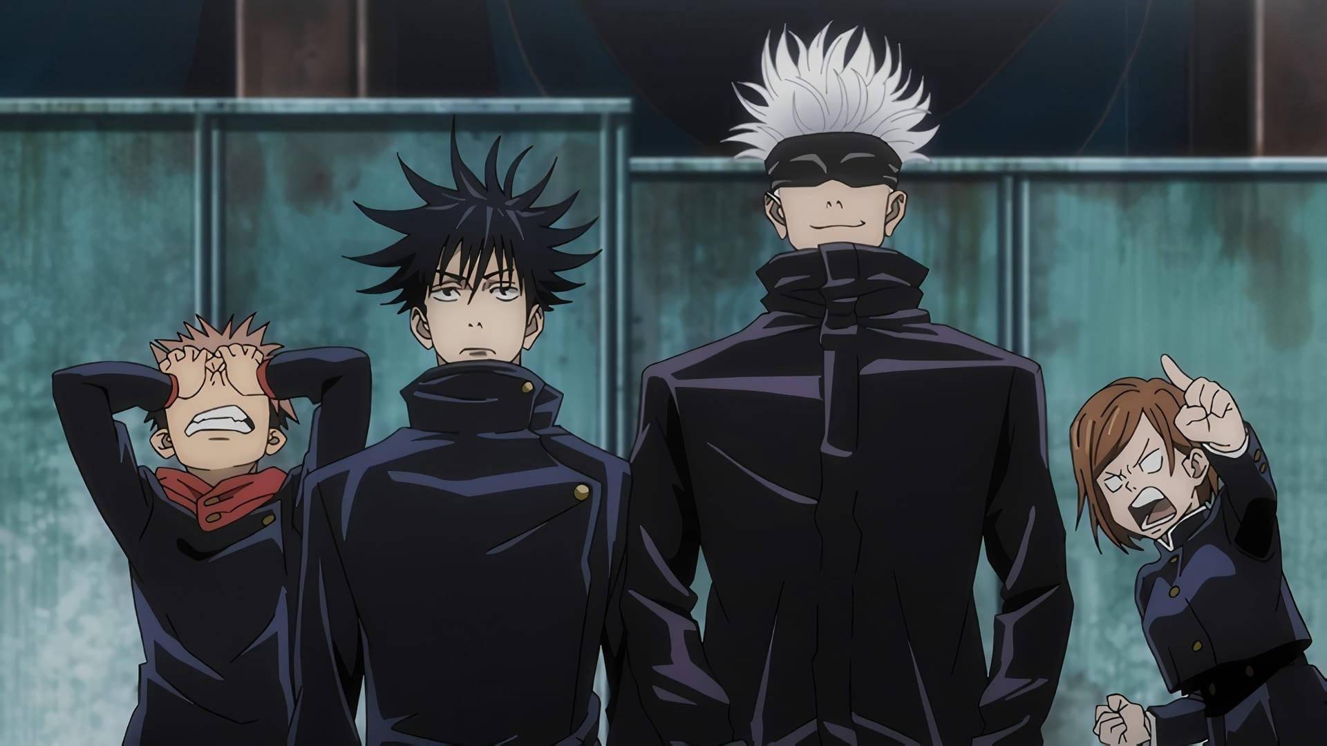 Maki & Panda - De søde førsteårselever fra Jujutsu Kaisen Wallpapers