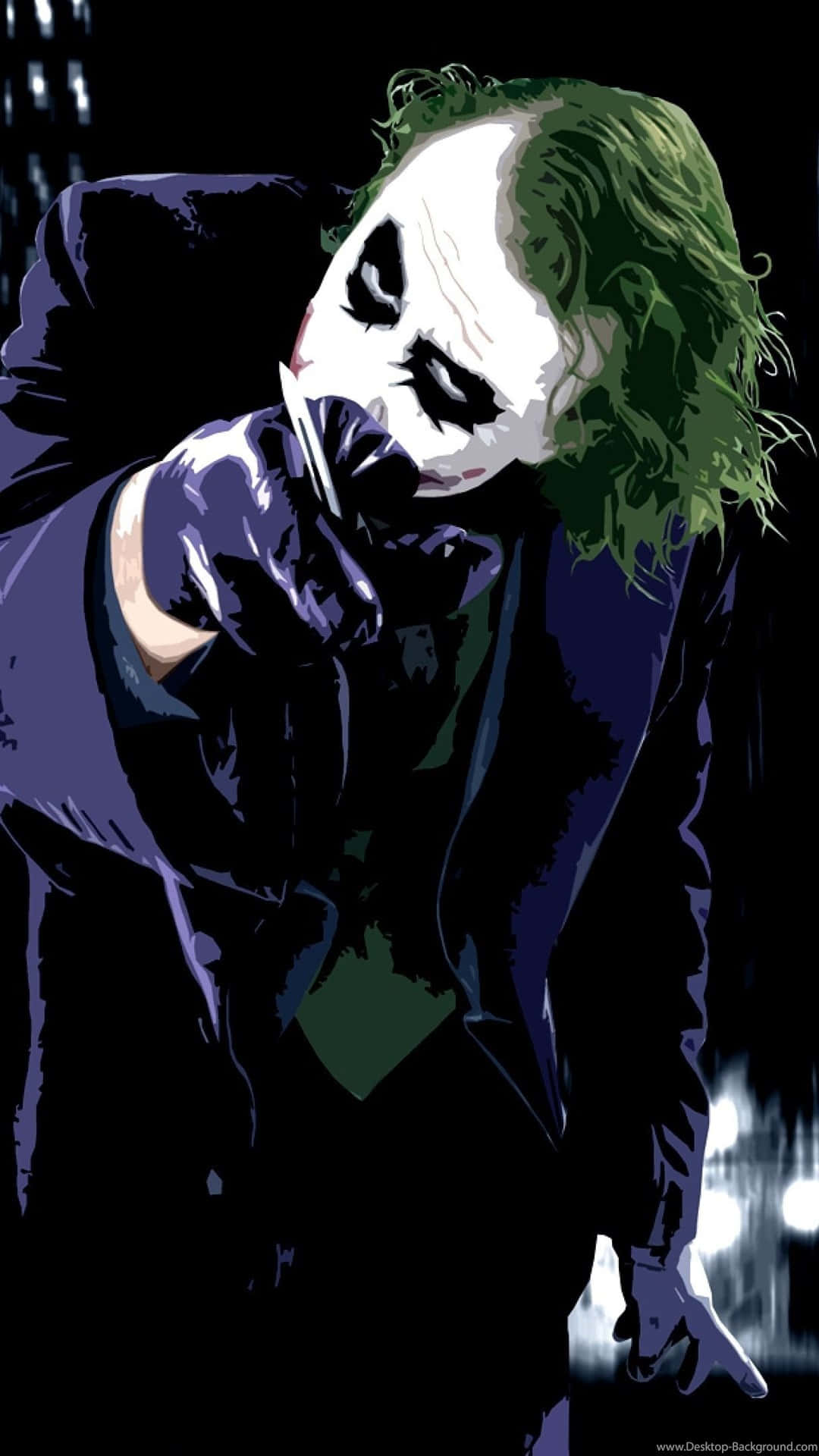 Malerisk kølig Joker-telefon Wallpapers